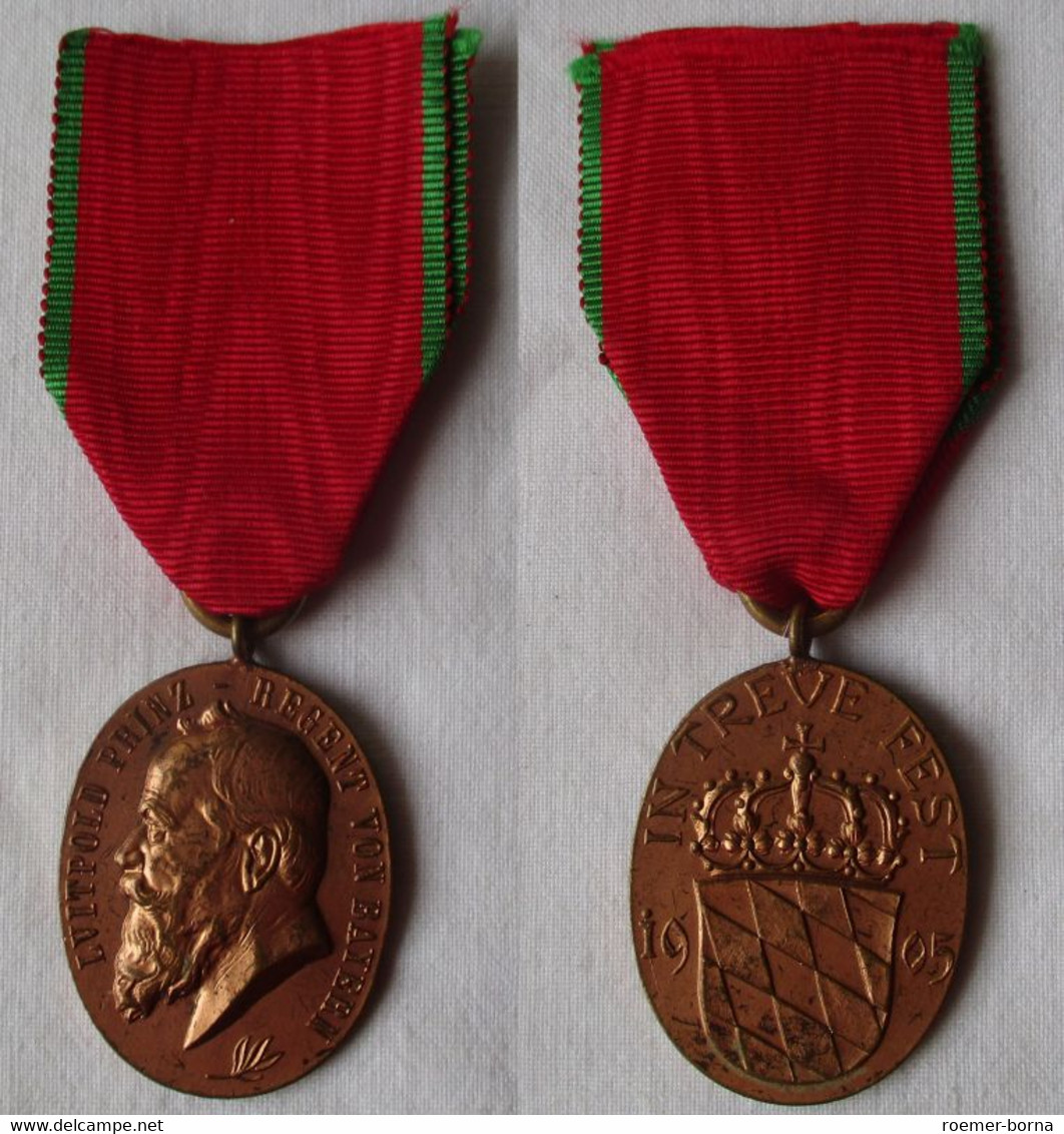 Orden Bayern Prinzregent Luitpold Medaille In Bronze Am Band (115395) - Alemania