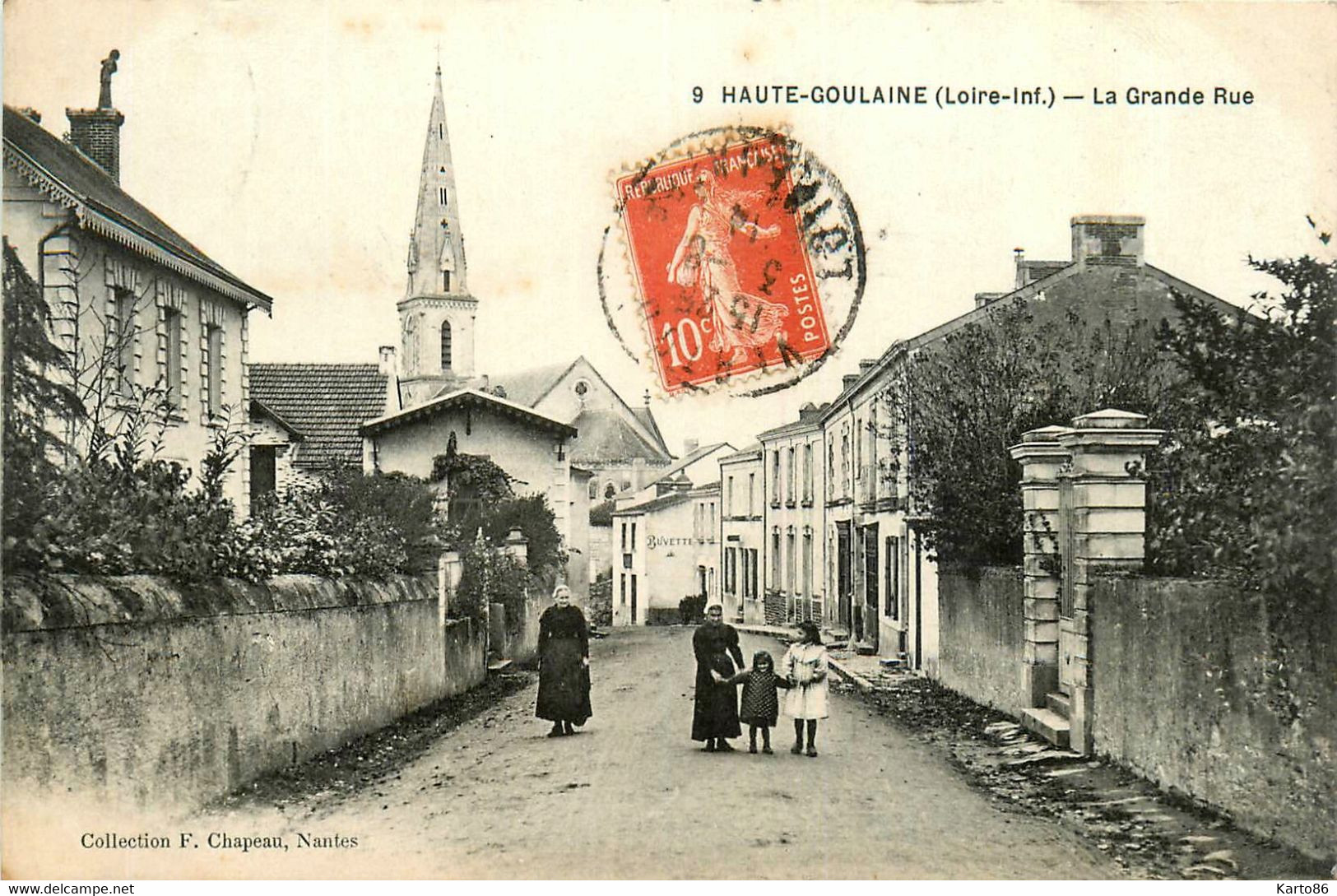 Haute Goulaine * La Grande Rue * Buvette * Villageois - Haute-Goulaine