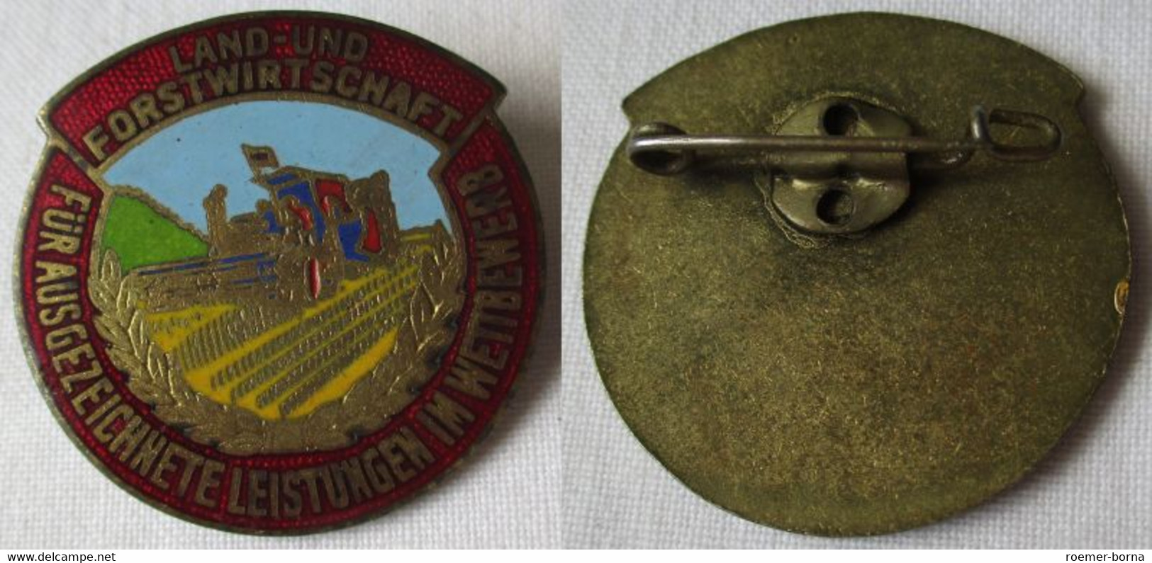 DDR Medaille Für Ausgez.Leistungen Im Wettbewerb Land- & Forstwirtschaft(127152) - GDR