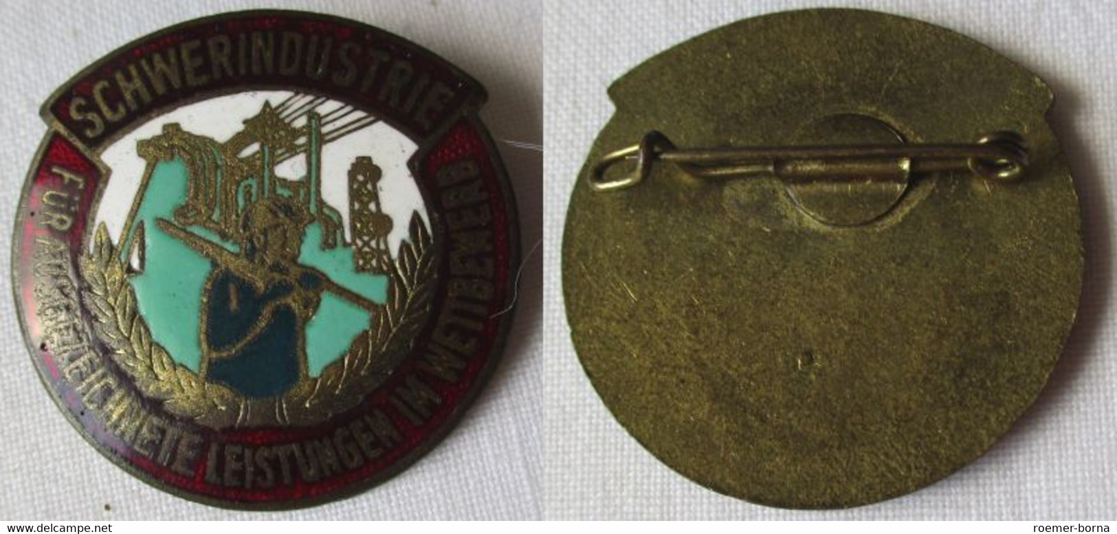 DDR Medaille Für Ausgezeichnete Leistungen Im Wettbewerb Schwerindustrie(126585) - GDR