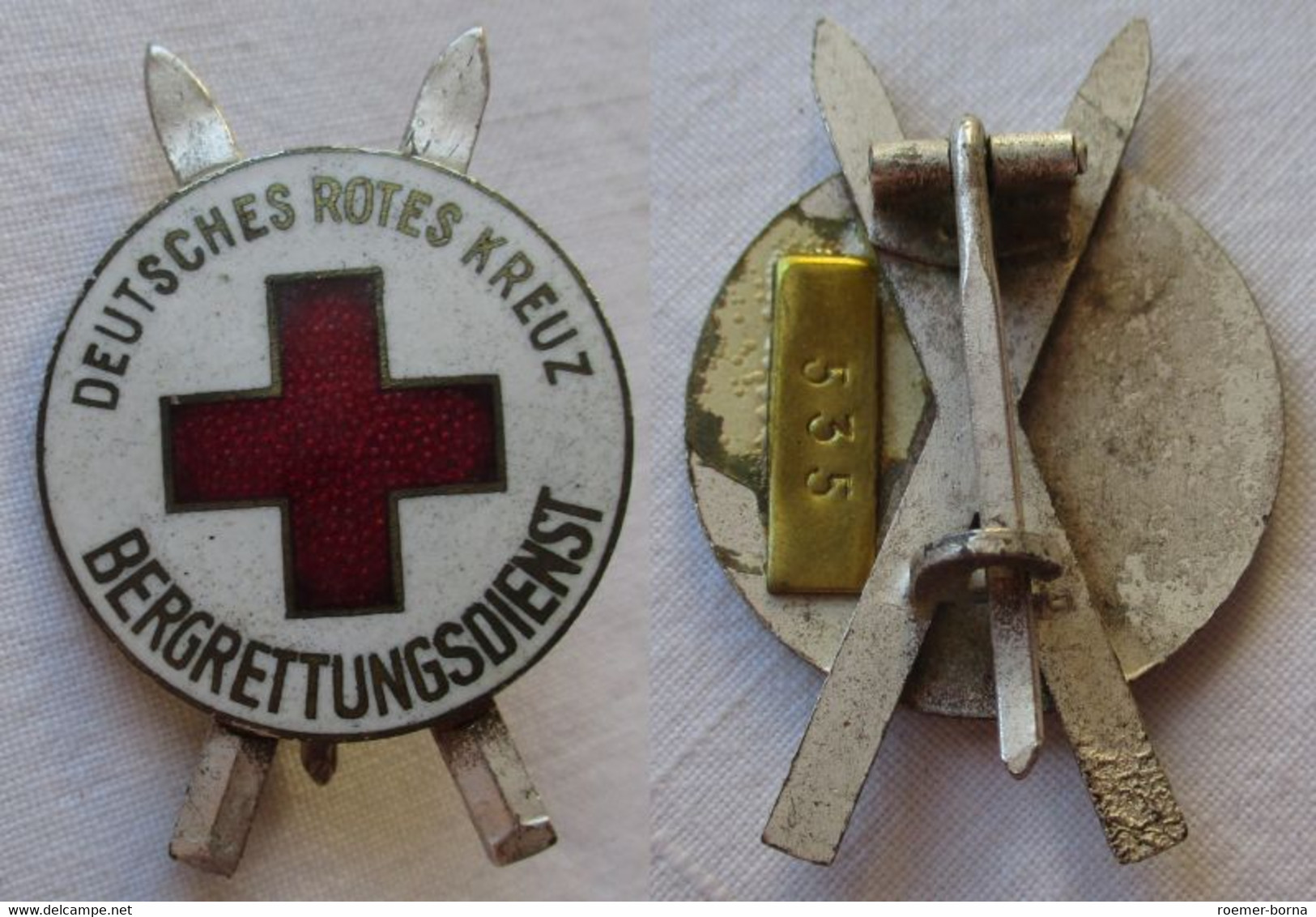 Qualifikationsabzeichen Deutsches Rotes Kreuz Bergrettungsdienst DRK (132303) - DDR