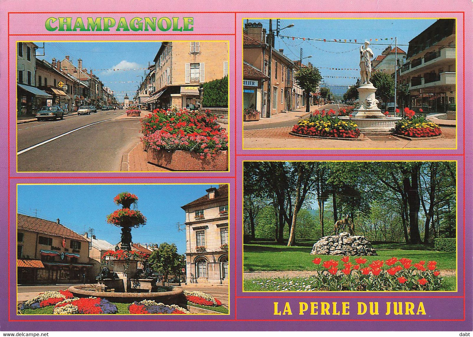 lot de 780 cartes postales principalement cartes modernes de France, cartes scannées incluses