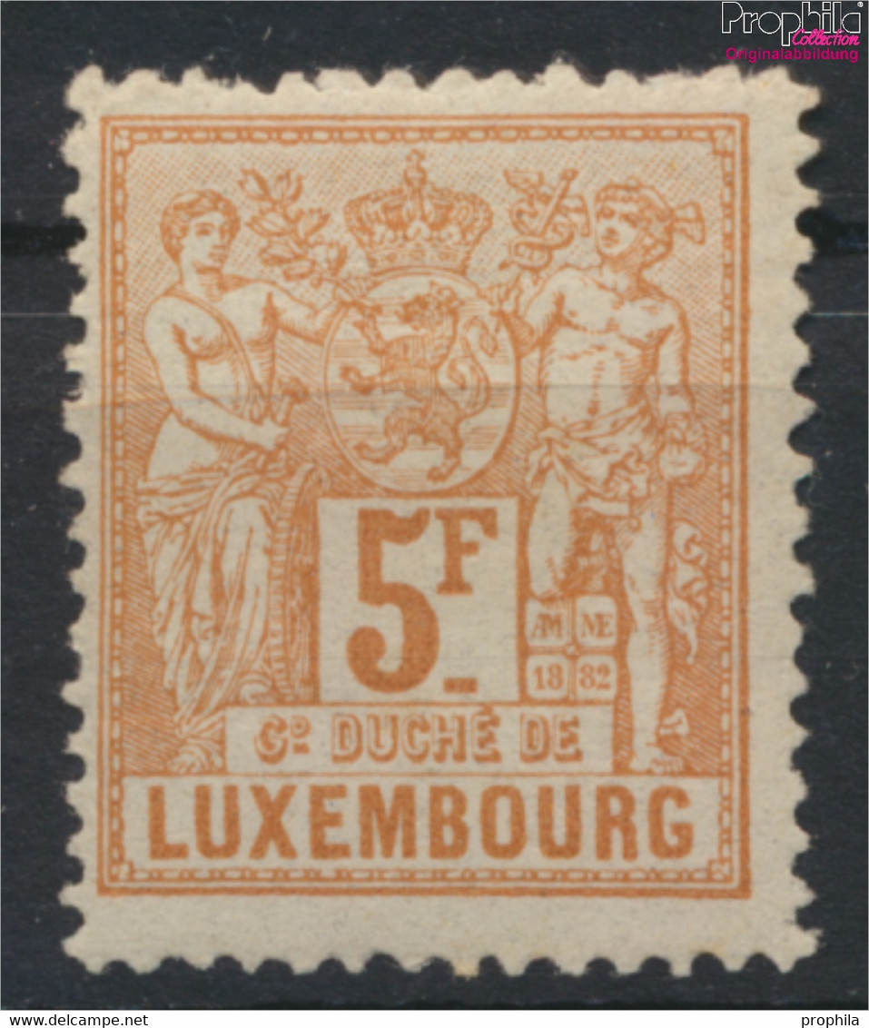 Luxemburg 56B Mit Falz 1882 Alegorie (9716182 - 1882 Allegory