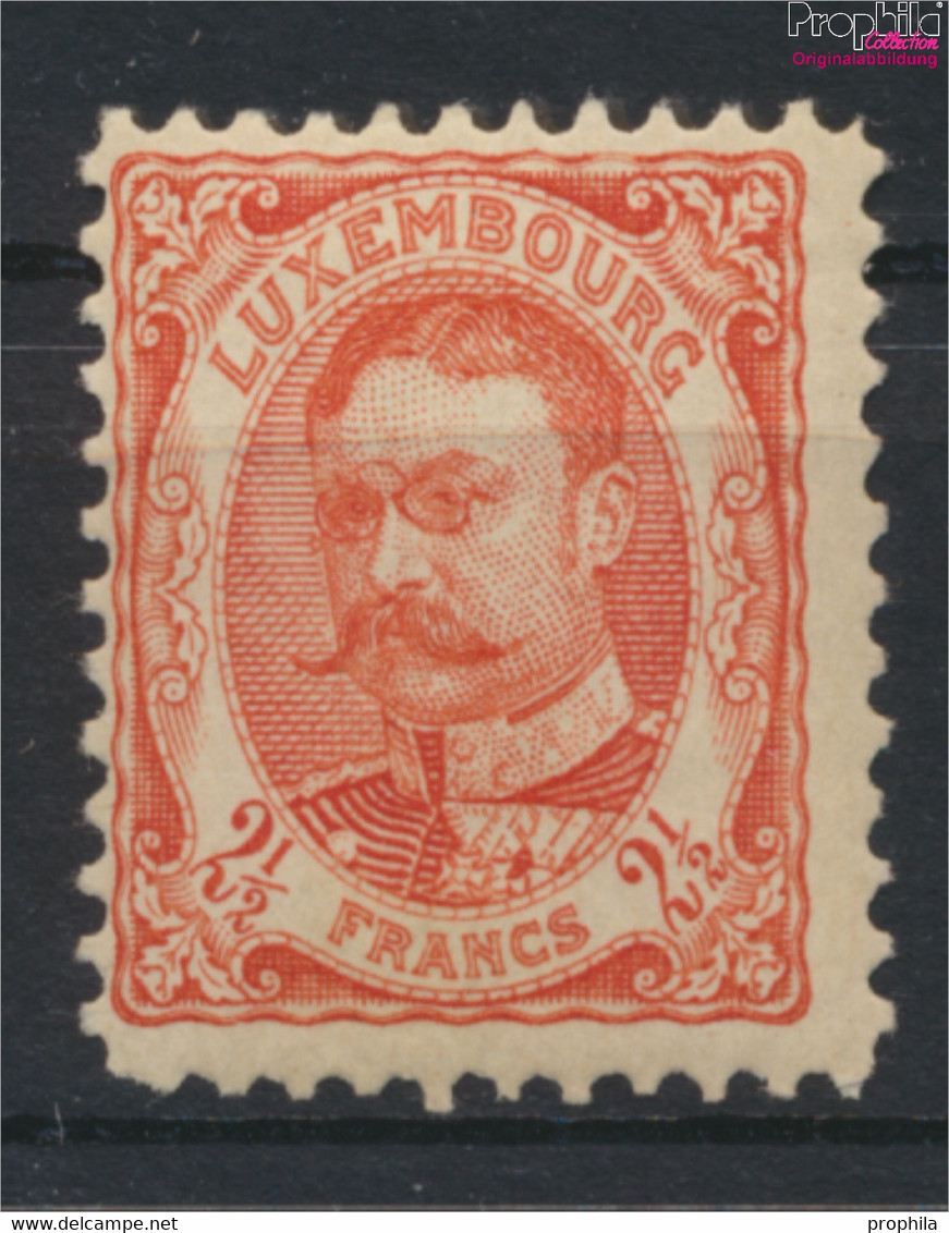 Luxemburg 82 Mit Falz 1906 Wilhelm (9716181 - 1906 Guillermo IV