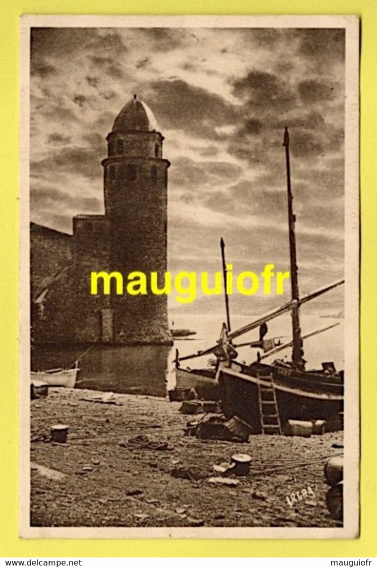 66 PYRÉNÉES ORIENTALES / COLLIOURE / LE VIEUX PORT / 1937 - Collioure