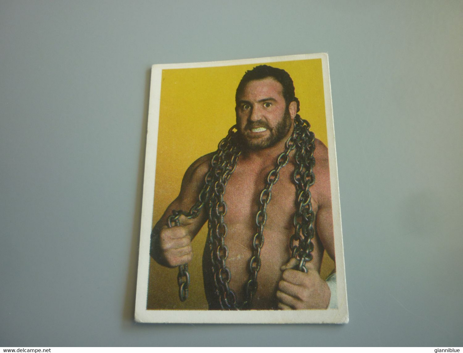 Hercules Hernandez WWF Wrestling Old 90's Greek Edition Trading Card - Trading Cards