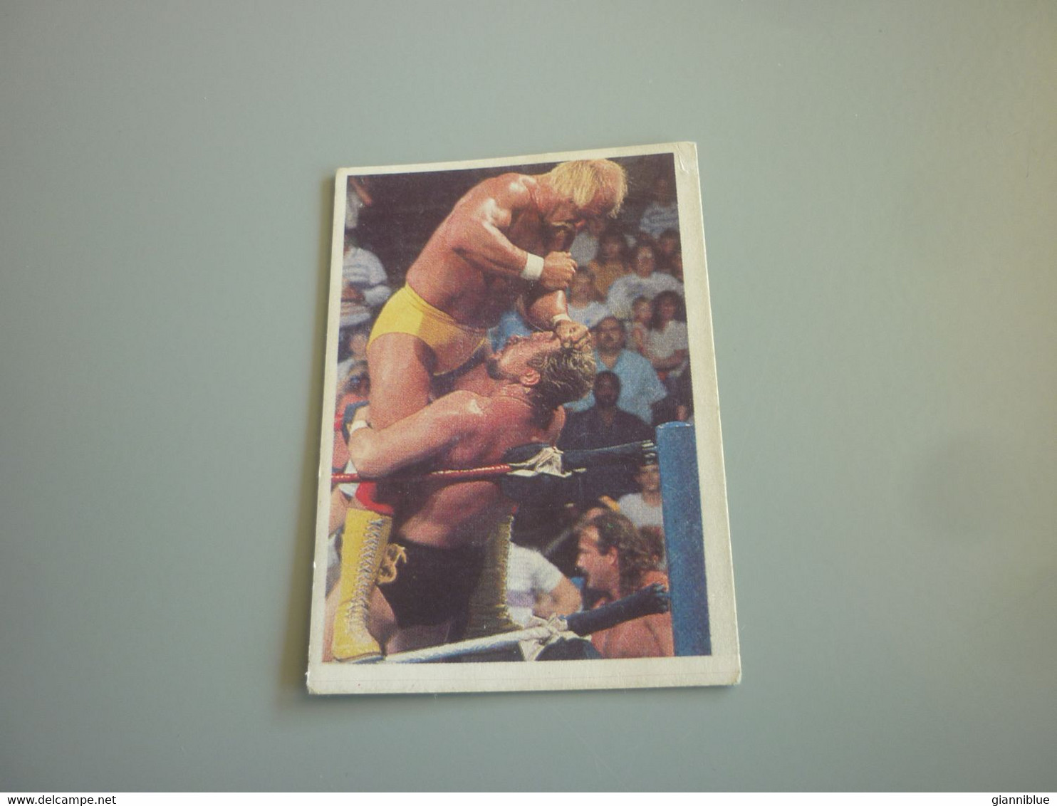 Hulk Hogan Million Dollar Man Jake The Snake WWF Wrestling Old 90's Greek Edition Trading Card - Trading Cards