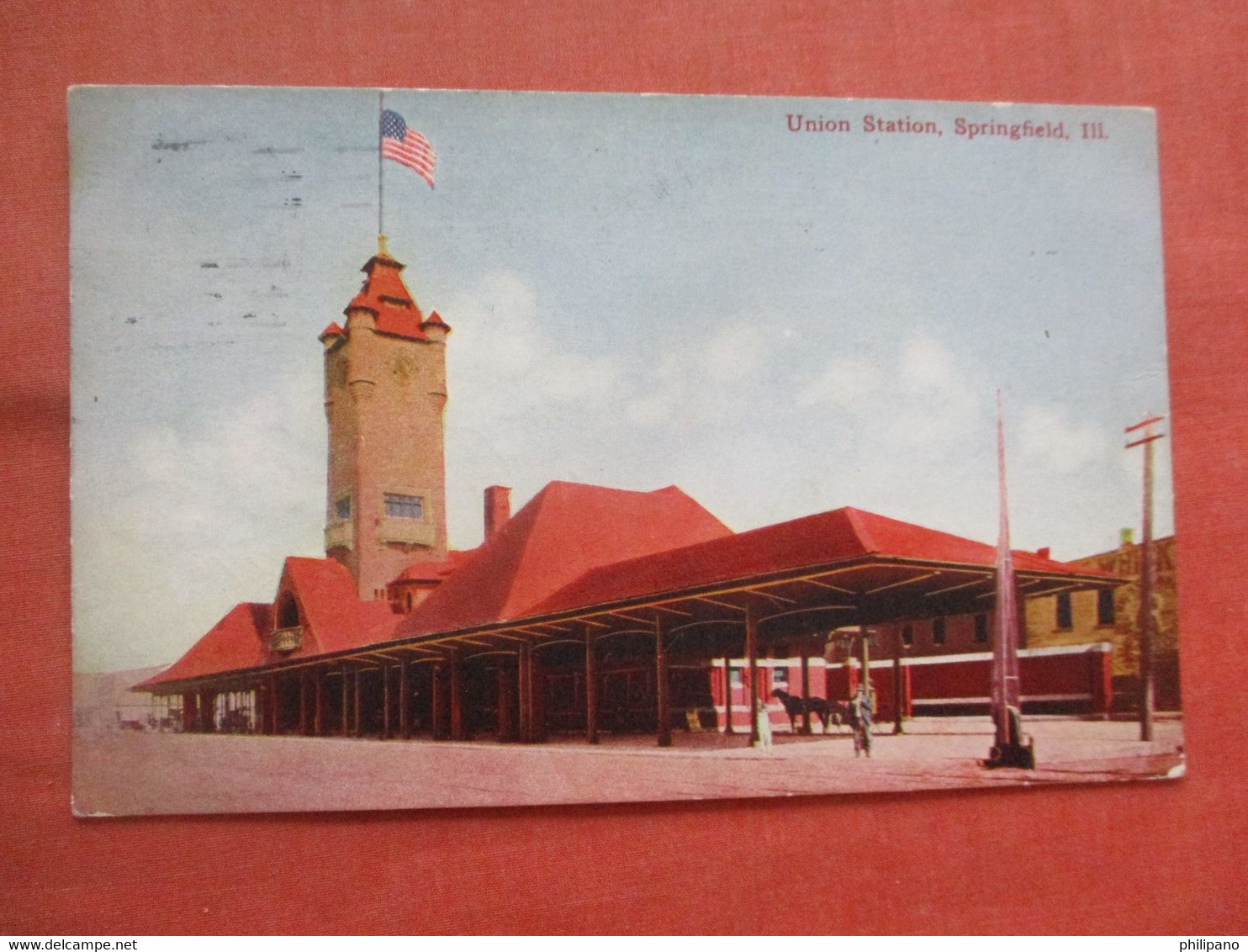 Union Train Station.    Springfield – Illinois   Ref 5540 - Springfield – Illinois