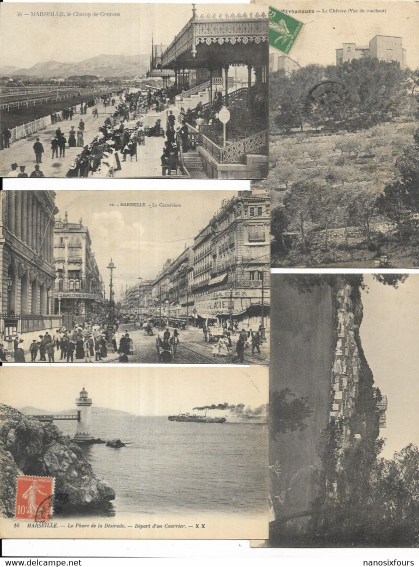 LOT  DE 100 CARTES DE FRANCE TOUTE EN PETIT FORMAT  A VOIR - 100 - 499 Postales