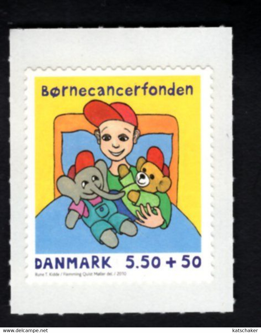 1475128481 2010 SCOTT B95  (XX)  POSTFRIS  MINT NEVER HINGED  - DANISH CHILDREN'S CANCER FOUNDATION - Autres & Non Classés