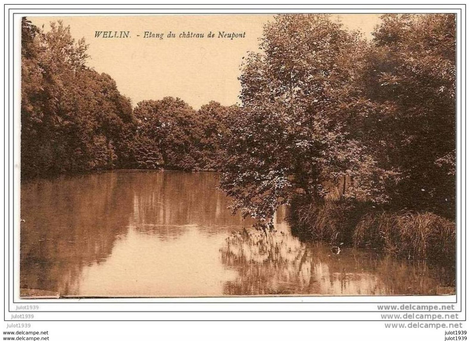 NEUPONT ..--  Etang Du Château De NEUPONT . - Wellin