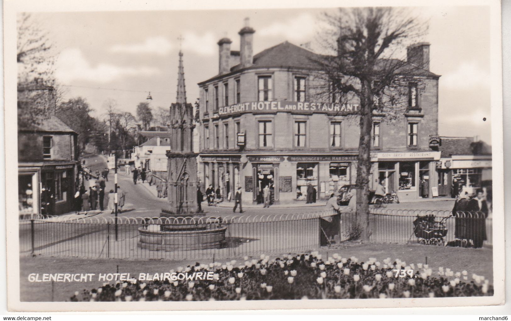 Gleneright Hotel , Blairgowrie édition J B White - Perthshire