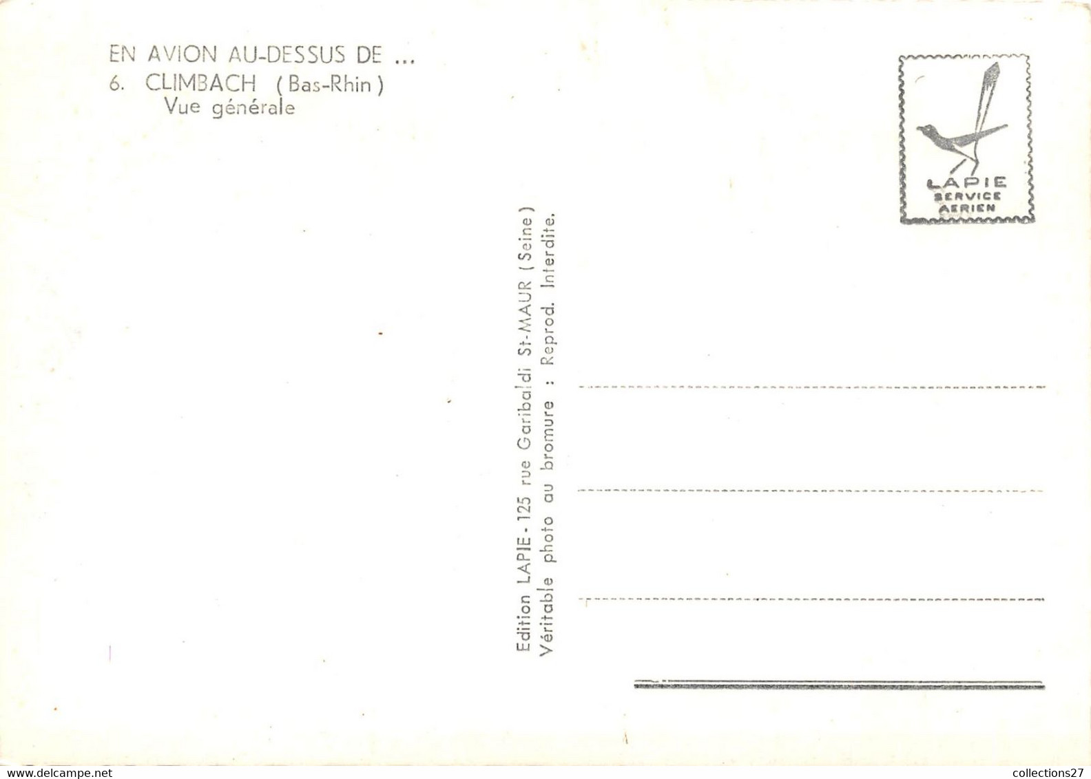 67-CLIMBACH- VUE GENERALE DU CIEL - Sonstige & Ohne Zuordnung