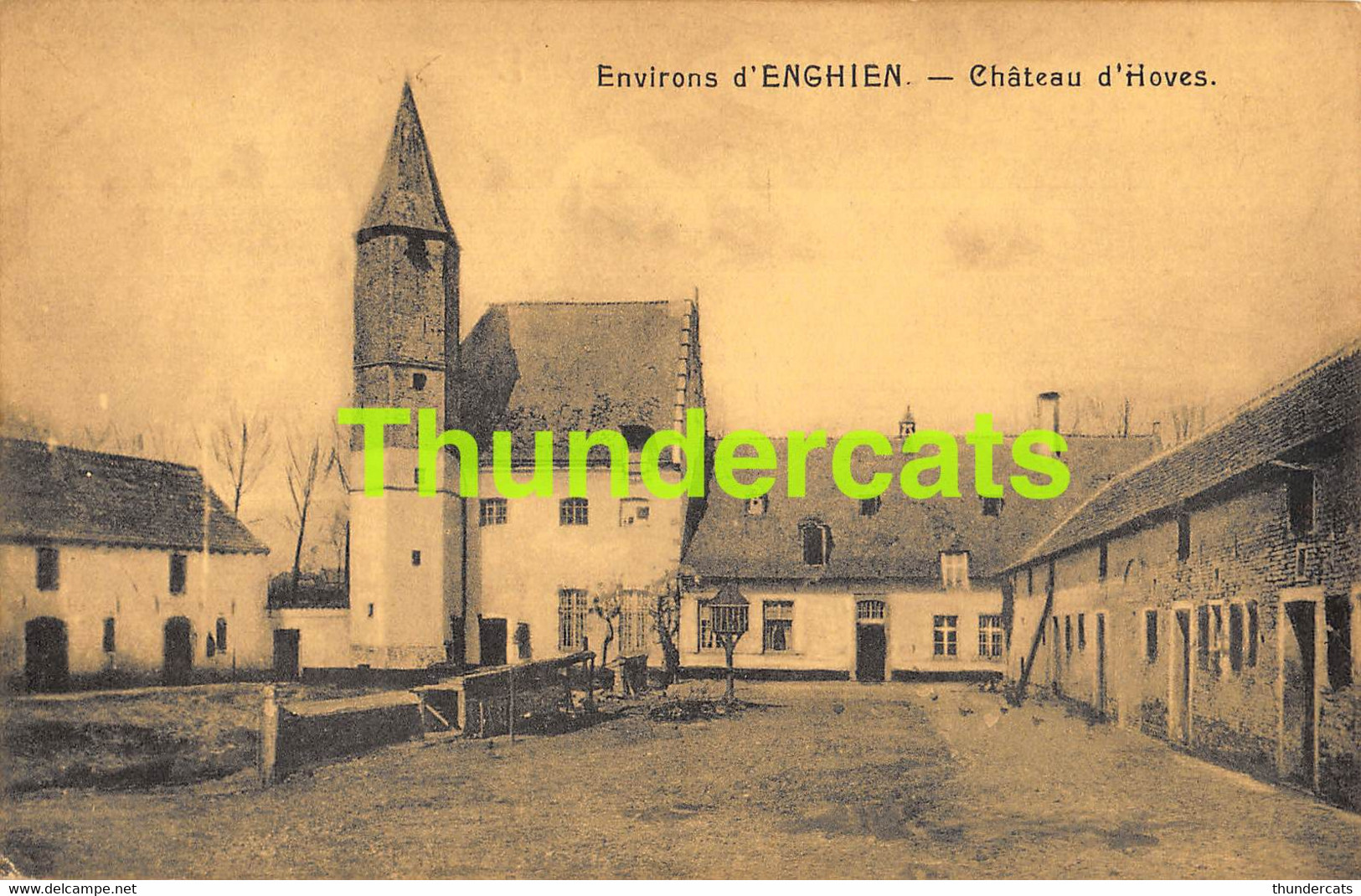 CPA ENVIRONS D'ENGHIEN CHATEAU D'HOVES - Enghien - Edingen