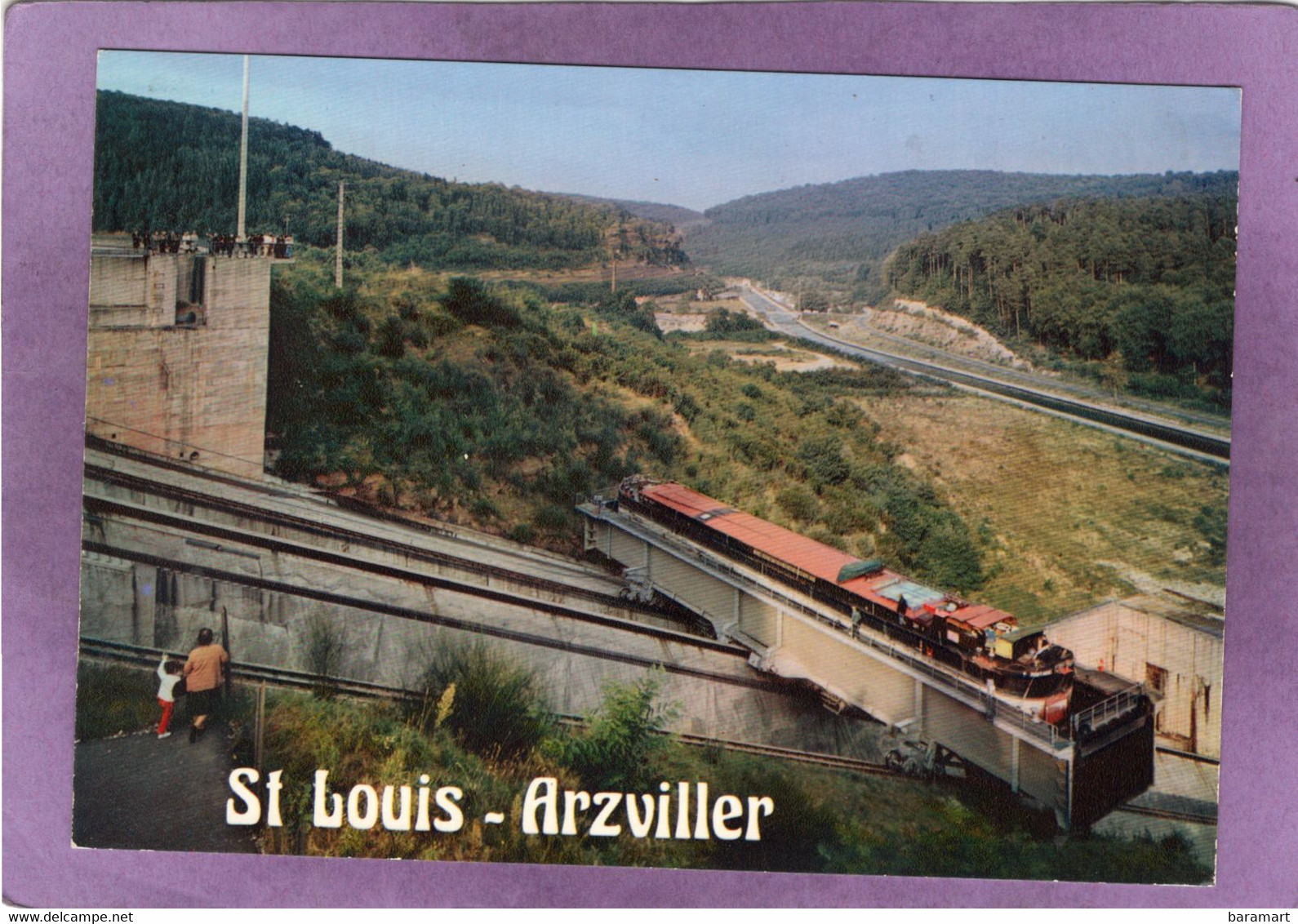 57   Plan Incliné Transversal De  ST LOUIS ARZVILLER  Péniche - Arzviller