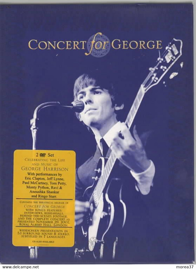 GEORGE HARRISON Concert For George   (2 DVDs)   C40 - Concert Et Musique