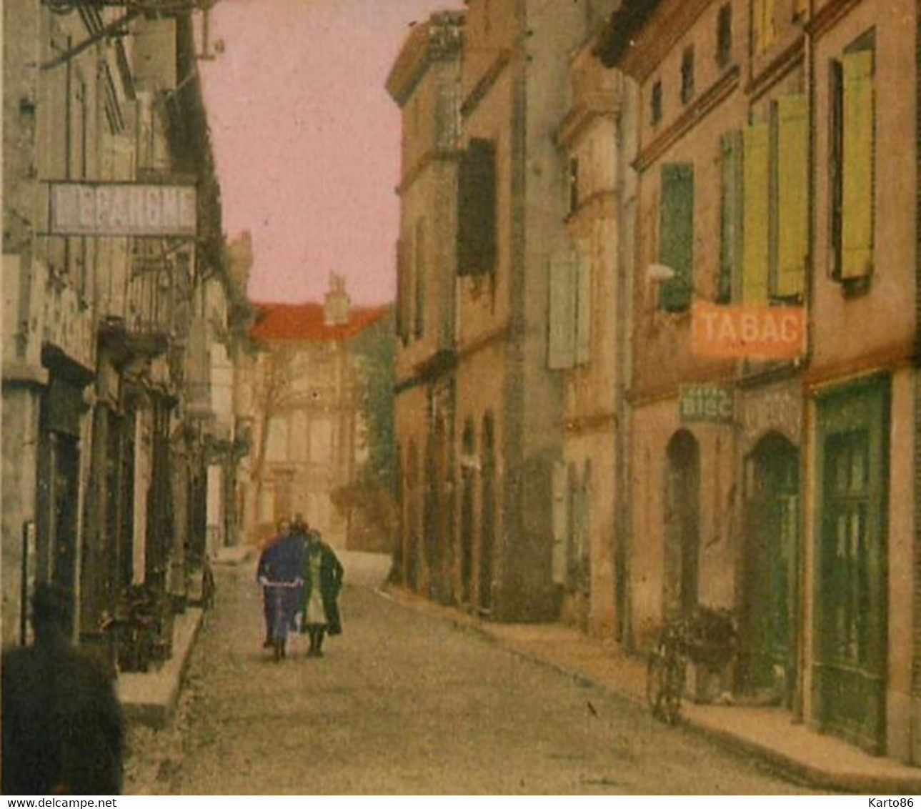 St Sulpice * Débit De Tabac Tabacs TABAC , Rue De Reims * Commerce Magasin L'EPARGNE - Saint Sulpice