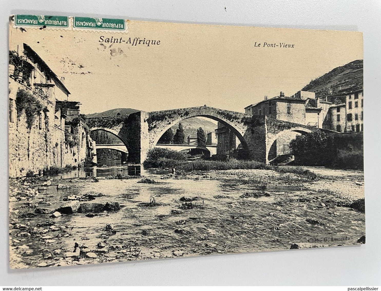 CPA - 12 - SAINT-AFFRIQUE - Le Pont-Vieux - Saint Affrique