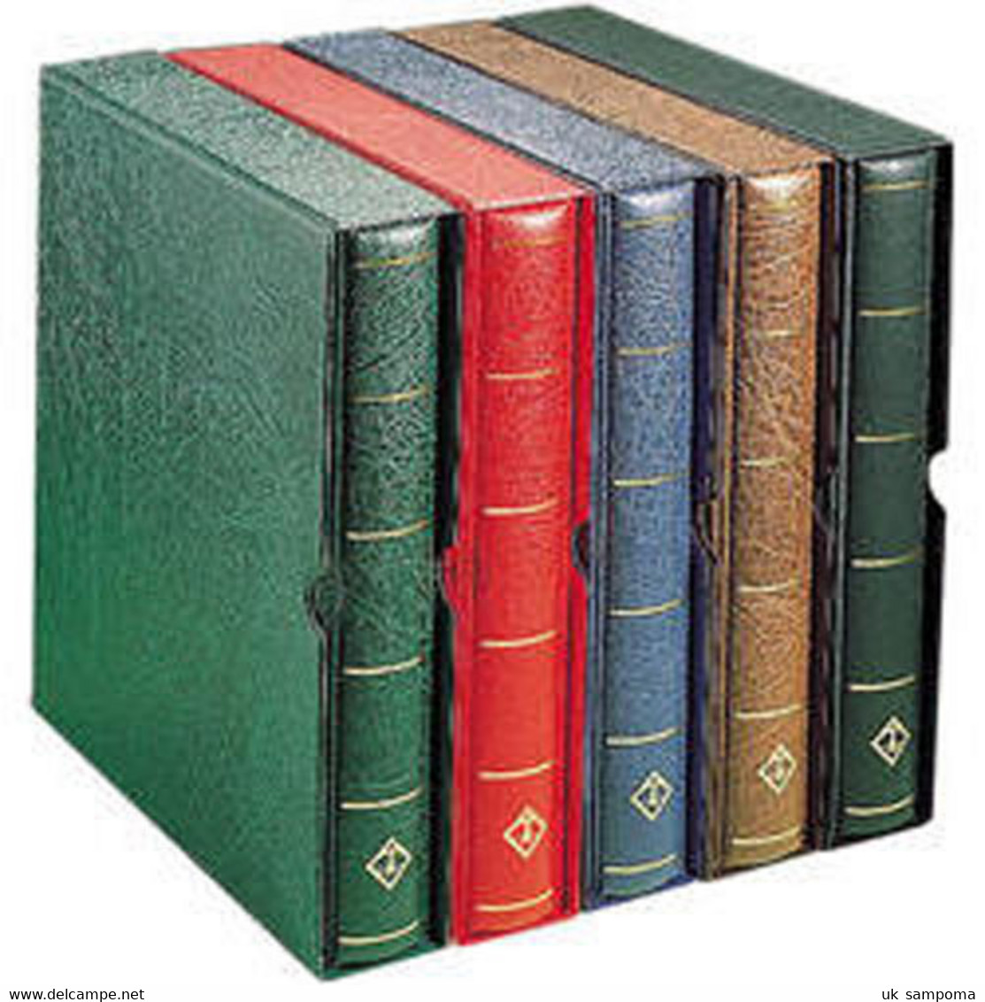 LIGHTHOUSE Turn-bar Binder PERFECT DP, Incl. Slipcase, Green - Formato Grande, Sfondo Nero