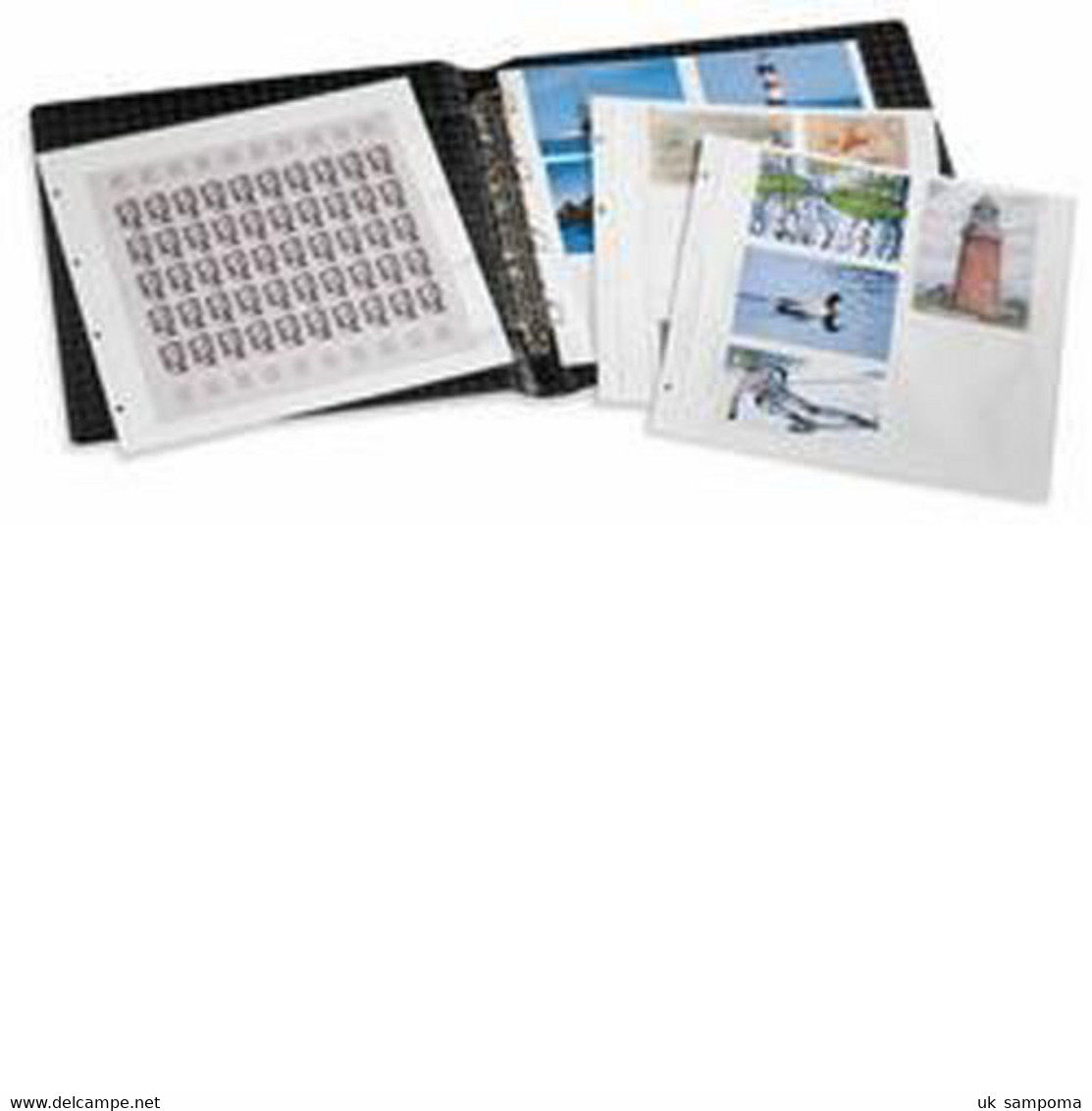 Ringbinder MAXIMUM, In Classic Design Incl. Slipcase, Blue - Formato Grande, Sfondo Nero