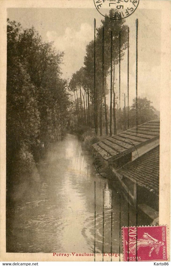 épinay Sur Orge * Ste Geneviève Des Bois * Perray Vaucluse * Vue Sur L'orge Et Le Lavoir - Epinay-sur-Orge