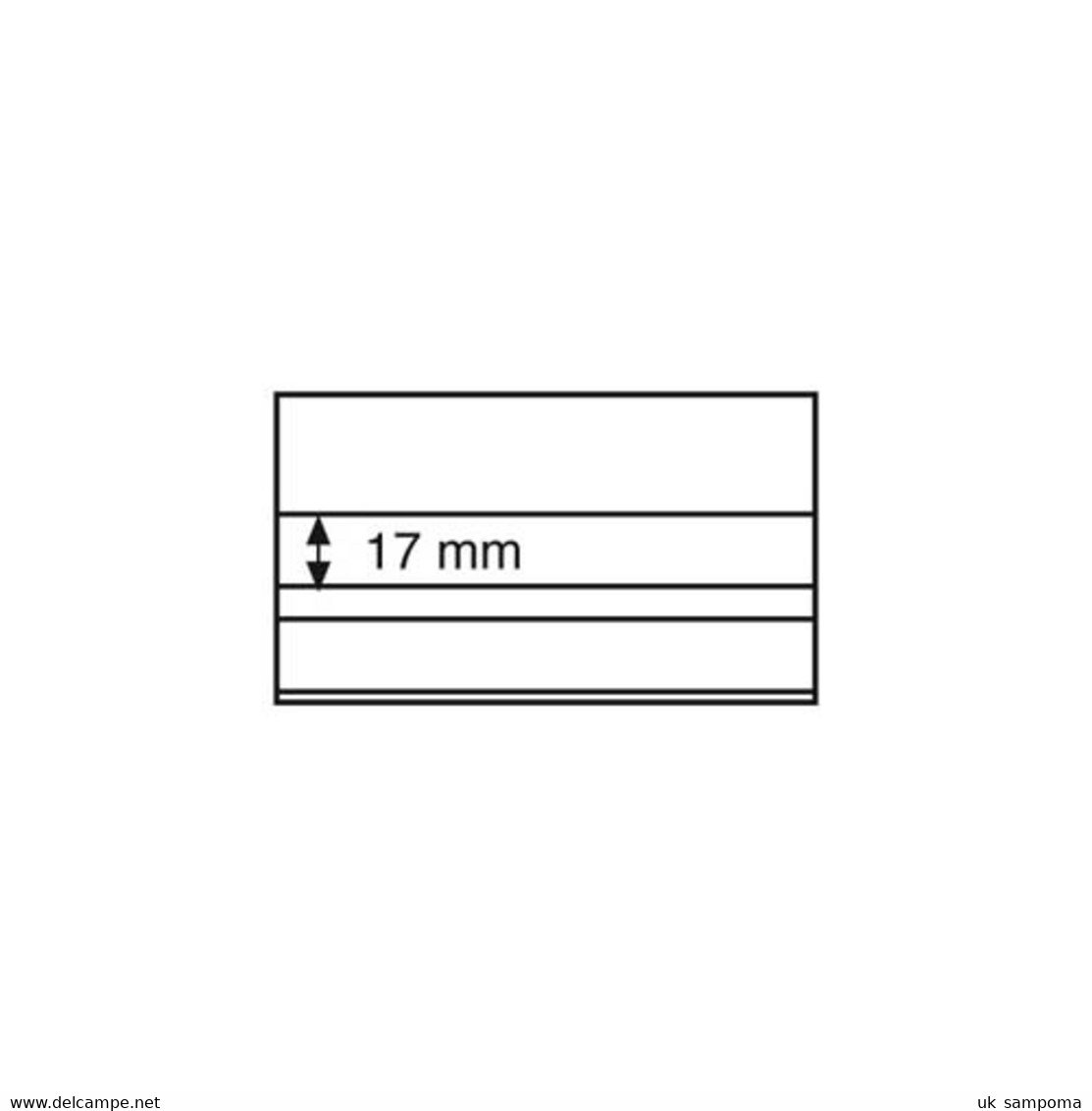 Standard Cards PVC 148x85 Mm,2 Clear Strips With Cover Sheet,black Card, 100 Per Pack - Einsteckkarten