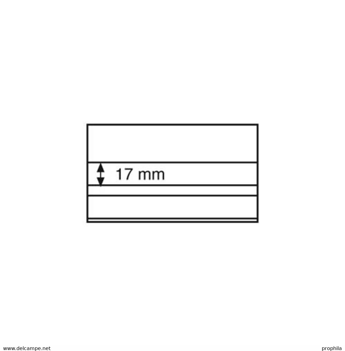 Einsteckkarten Standard PVC 148x85 Mm,klare Streifen Mit Deckblatt, Schw.Karton,100er-Pack - Cartes De Stockage