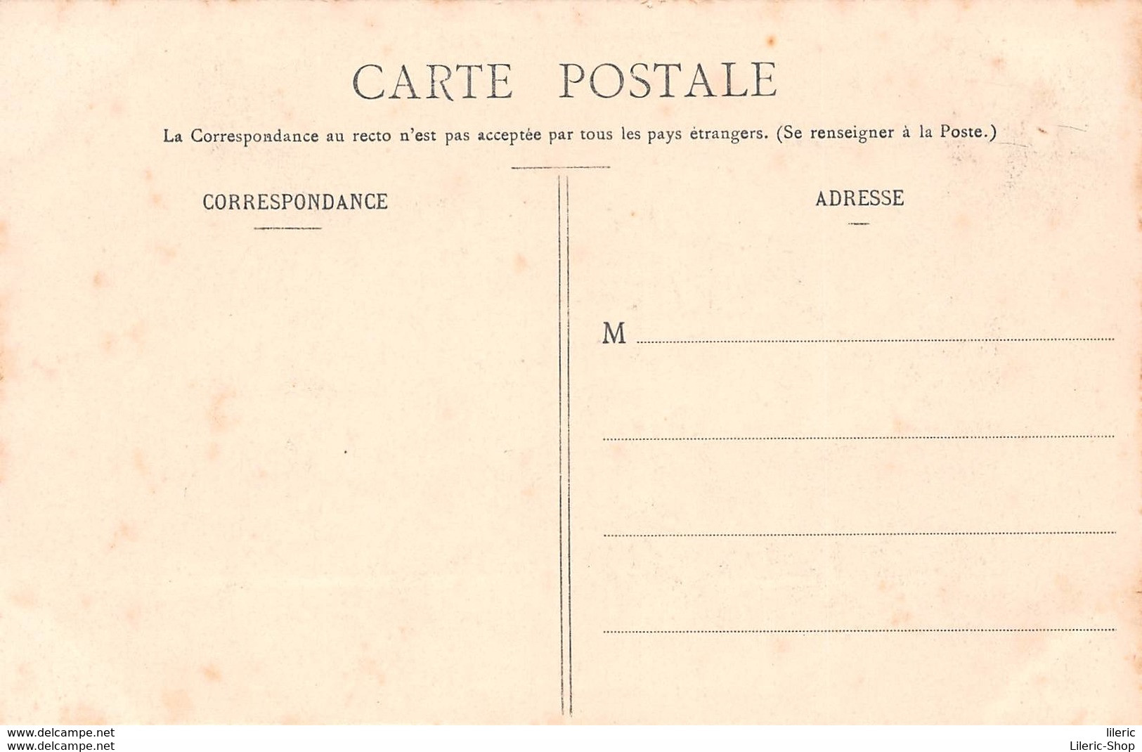 Catastrophe Du 7 Juin 1904 - Pensionnat Saint-Joseph : Le Jardin Détruit - Gautier Et Grignon, éditeurs - Cpa - Mamers