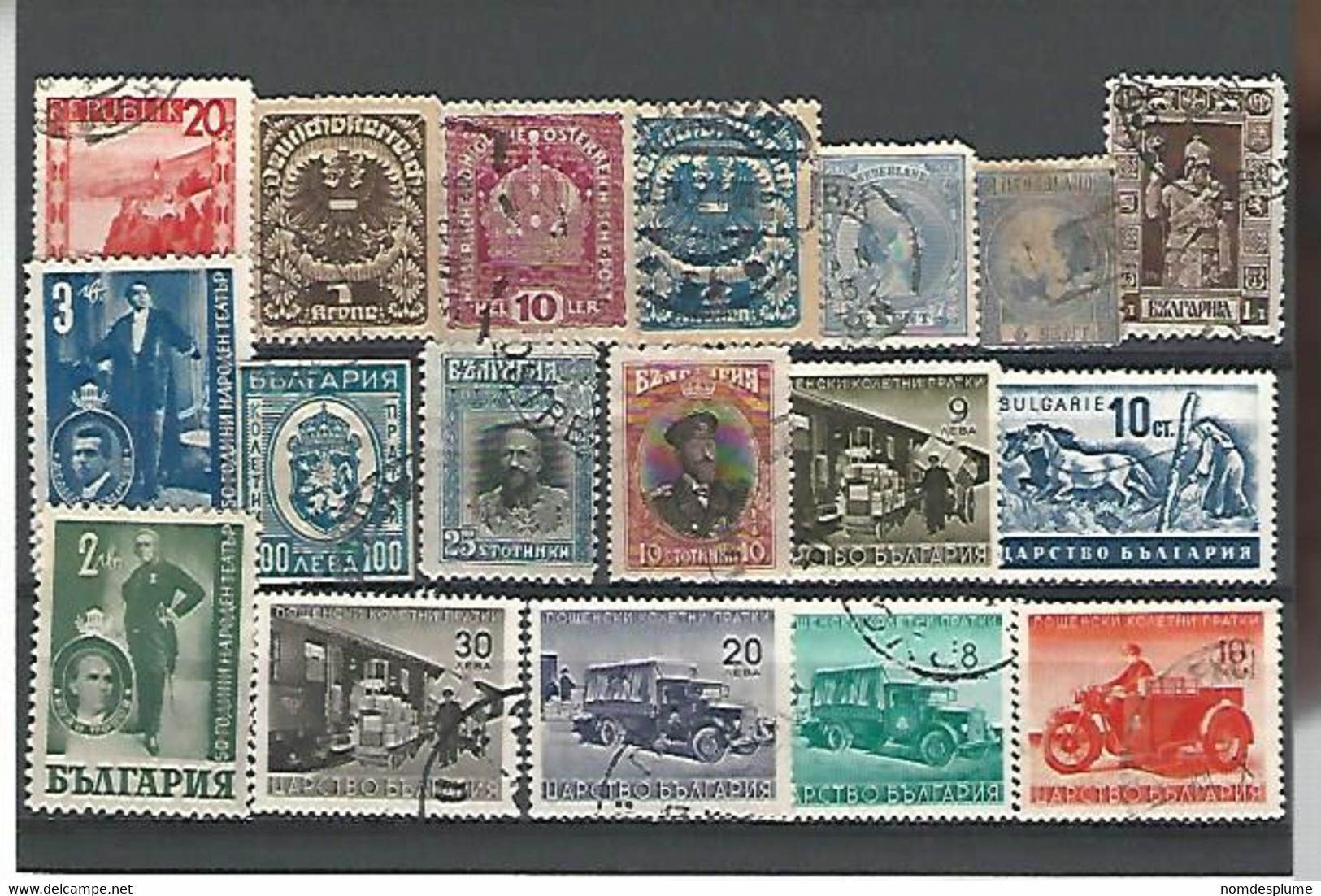 50511 ) Collection Bulgaria - Lots & Serien