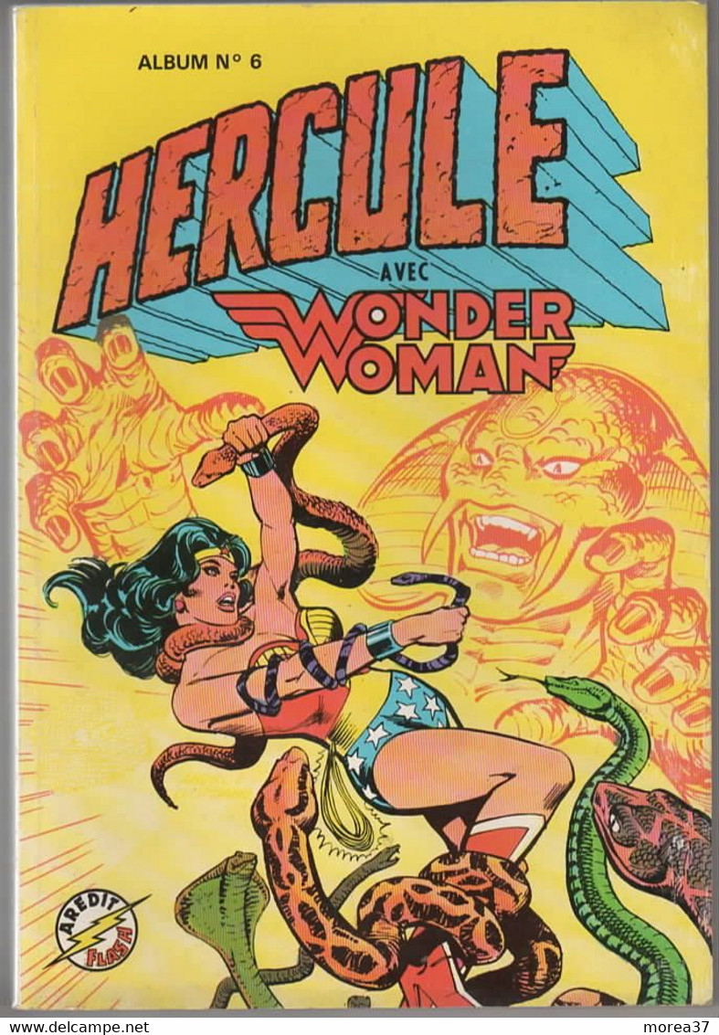 HERCULE N°6   Comprenant 2 Albums Avec Wonder Woman   AREDIT FLASH - Lug & Semic