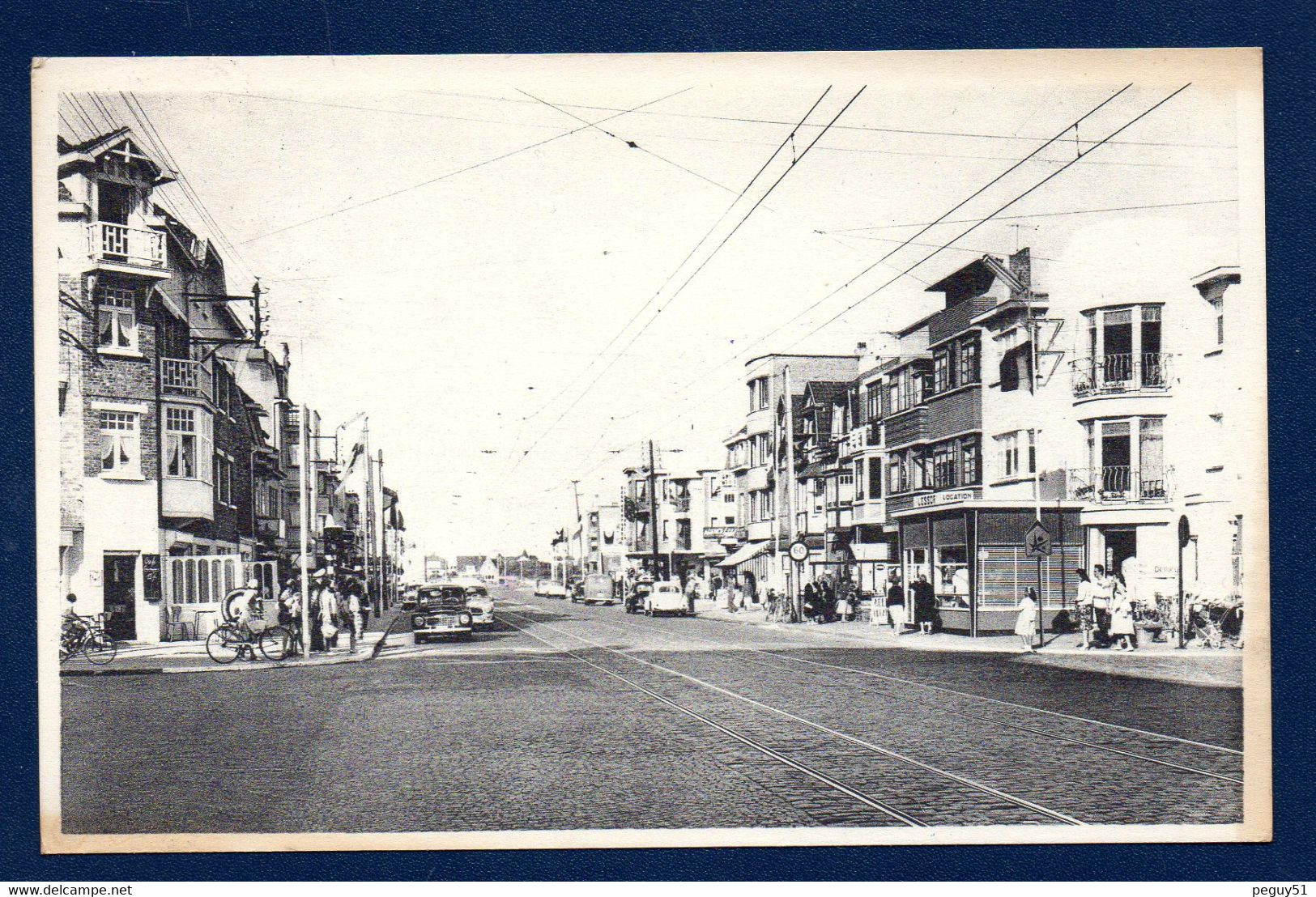 Oostduinkerke-Bains. Boulevard Albert 1er. Cachet Jean De Nivelles Caritas Brabant-Wallon. Duinpark 1960 - Oostduinkerke