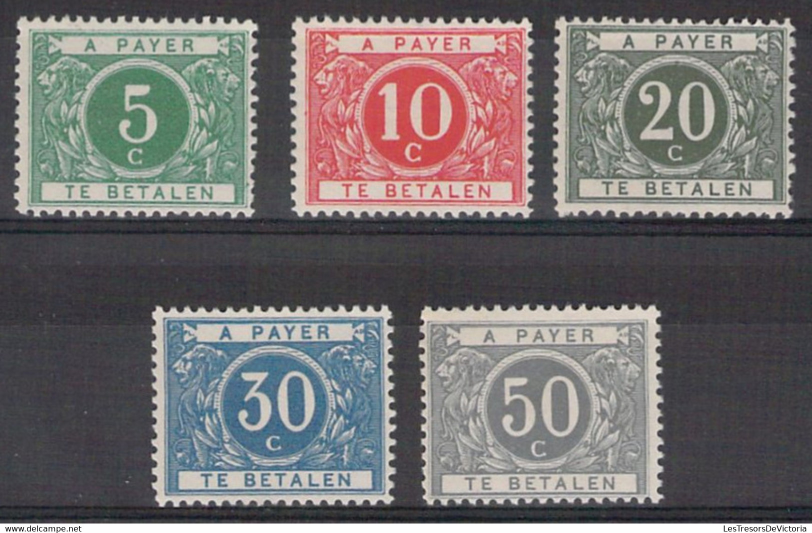 COB TX12/16 * - 1916 - Type Modifié - Avec Certificat D'expertise - Timbres