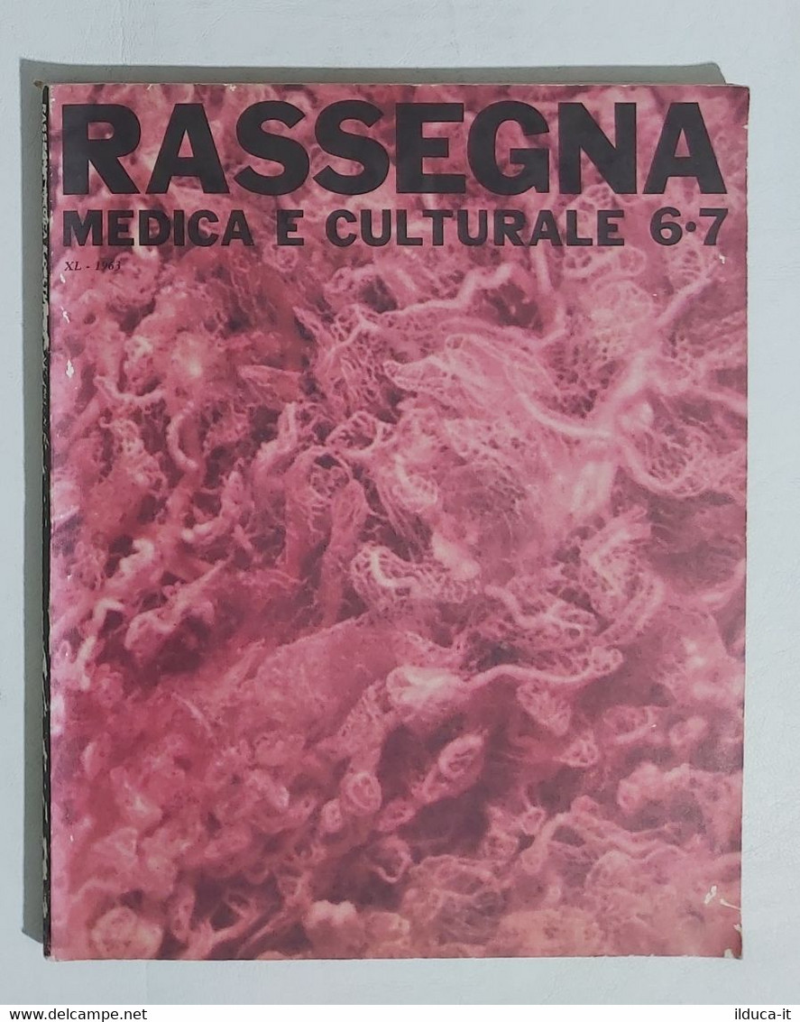 76379 RASSEGNA MEDICA E CULTURALE - Anno XL N. 6/7 1963 - Médecine, Psychologie