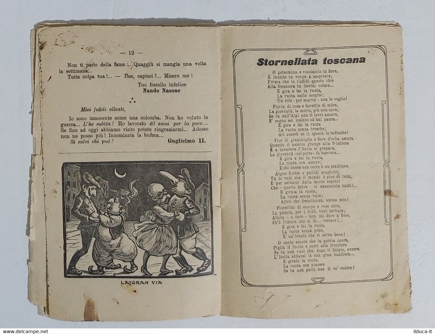 77552 Cs9 - Strenna Umoristica - Cecco Beppe Non Ne Può Più - Ducci Firenze - Novelle, Racconti