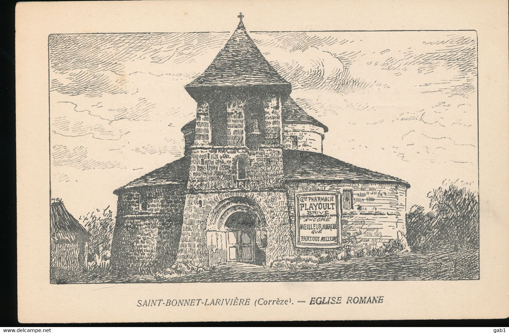 19 ---   Saint - Bonnet - La - Riviere -- Eglise Romane - Ussel