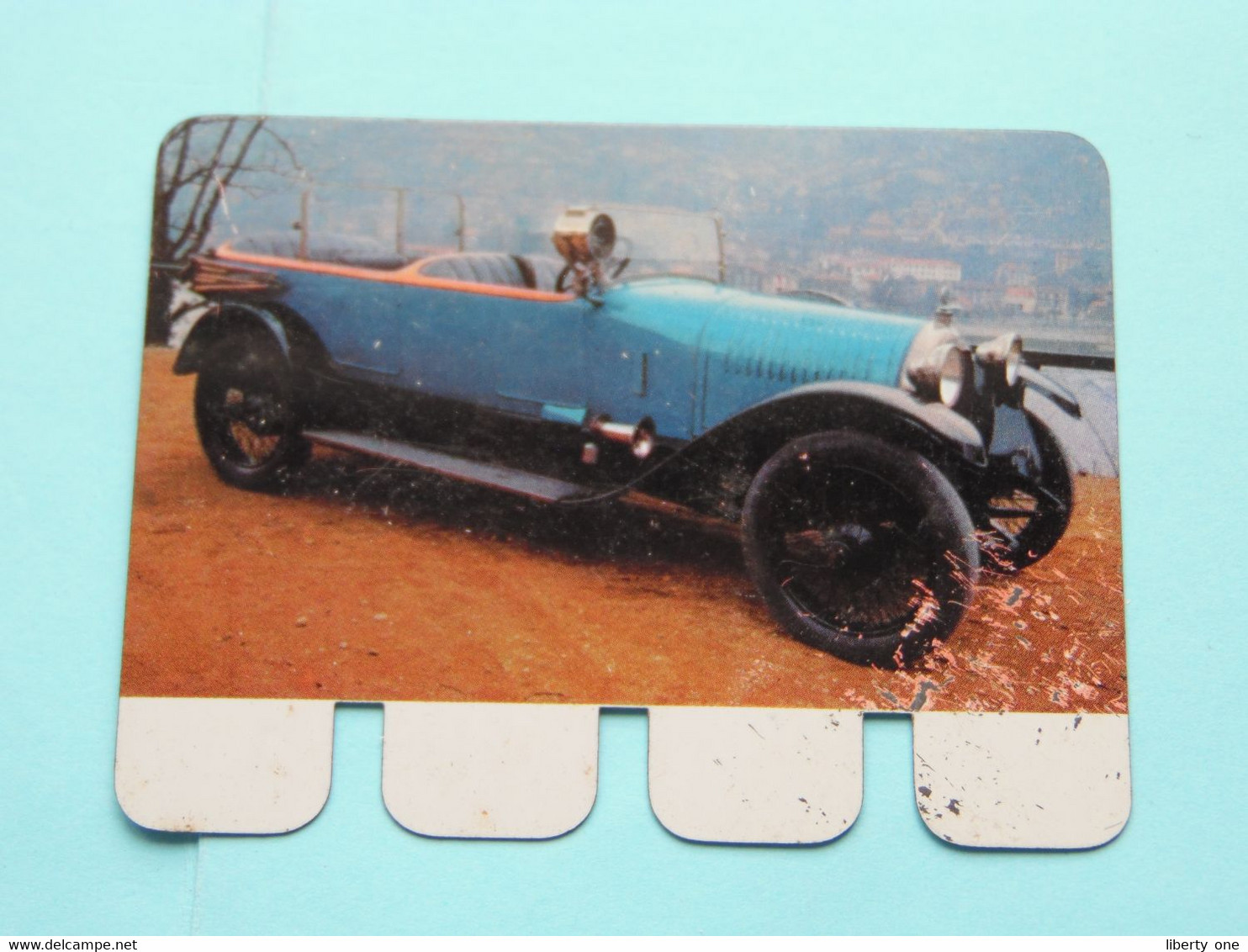 HOTCHKISS 1922 - Coll. N° 57 NL/FR ( Plaquette C O O P - Voir Photo - IFA Metal Paris ) ! - Tin Signs (vanaf 1961)