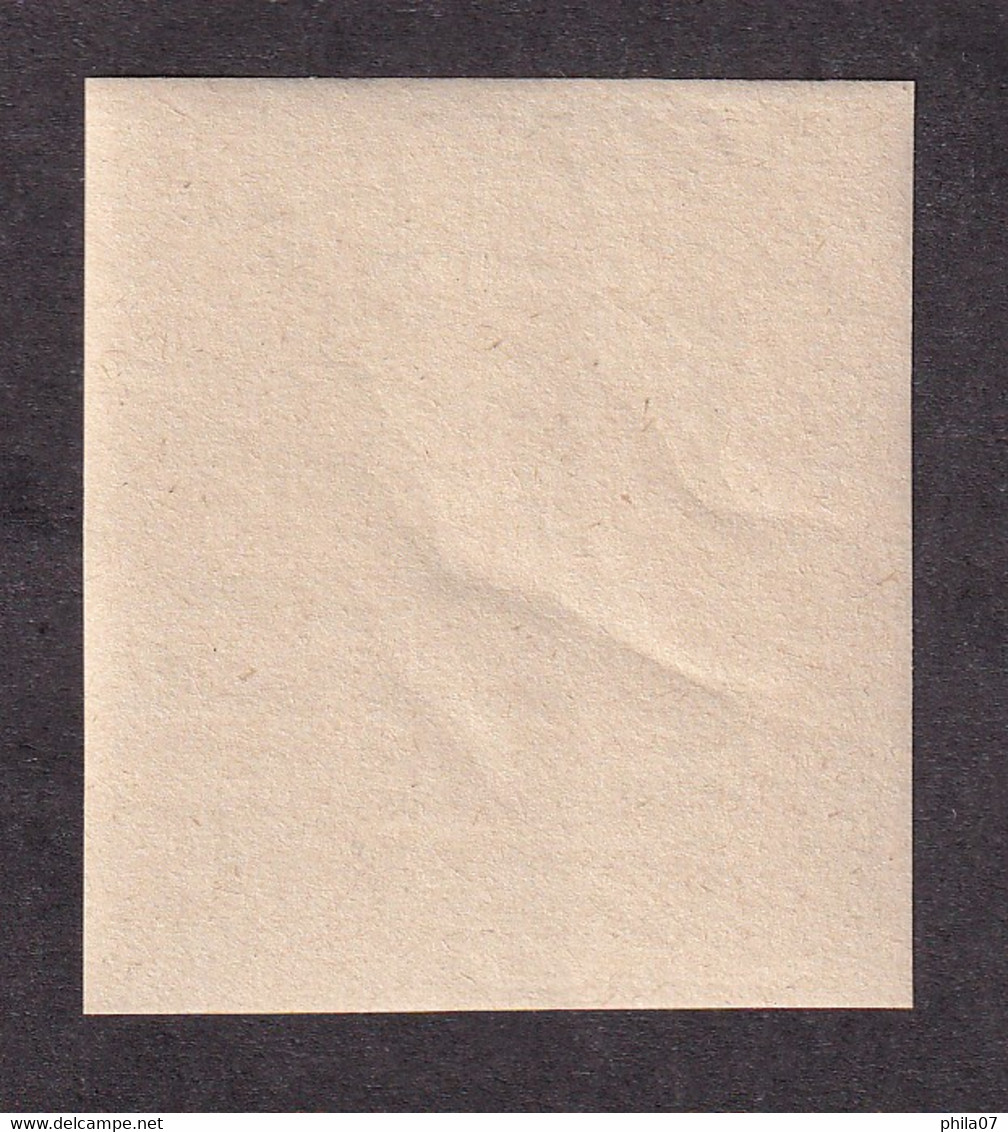 SHS CROATIA PS No. 42 - Short Opinion Pervan - Imperforate Block Of Four From Trial Sheet Printed On Paper ... / 3 Scans - Neufs