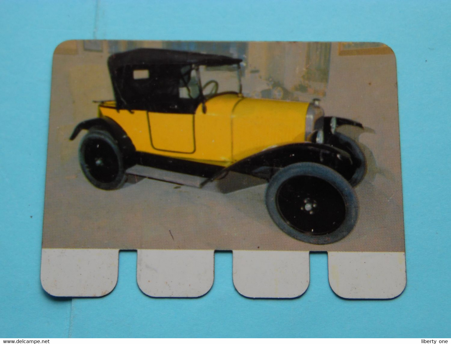 CITROEN 1922 - Coll. N° 79 NL/FR ( Plaquette C O O P - Voir Photo - IFA Metal Paris ) ! - Targhe In Lamiera (a Partire Dal 1961)