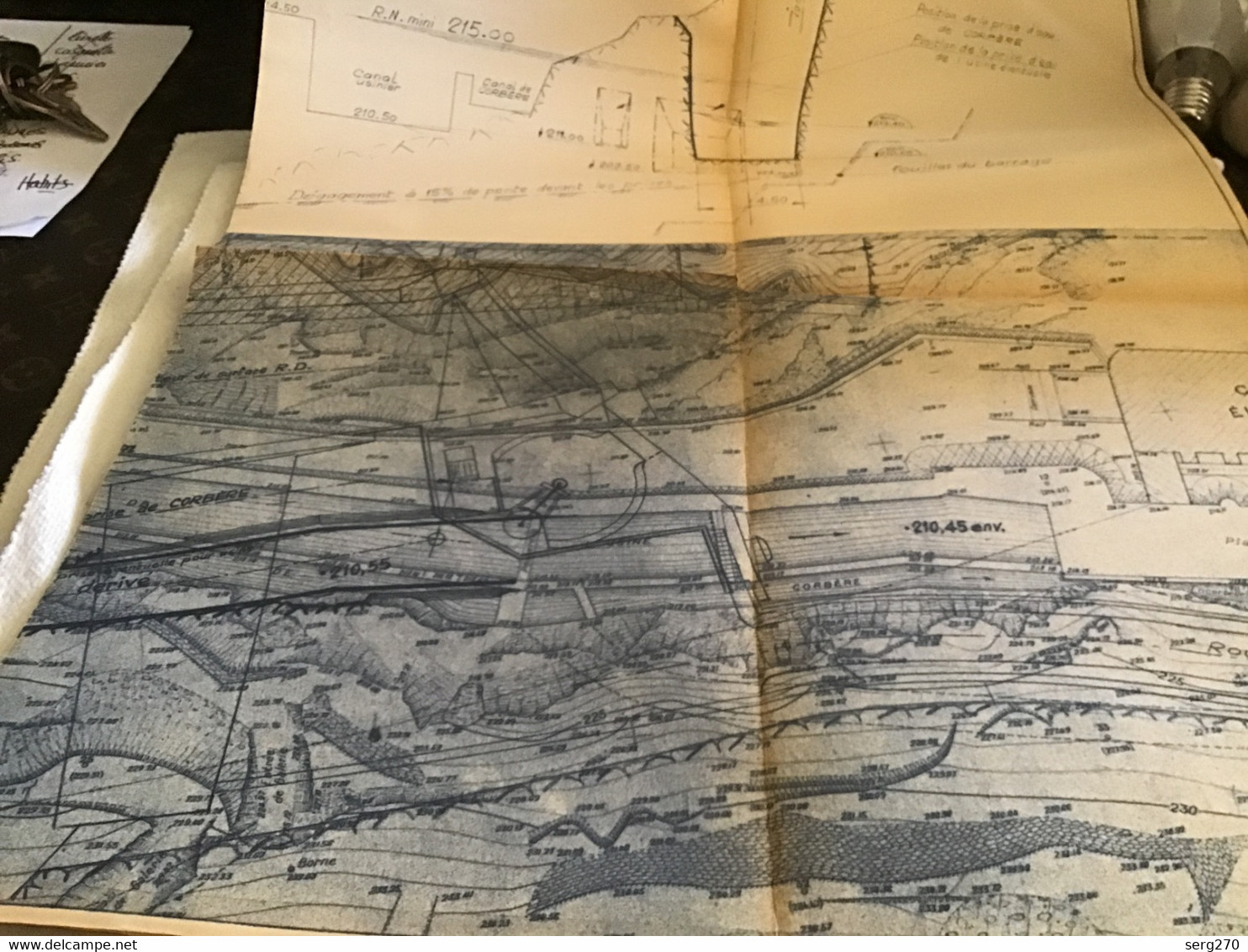 Barrage De Vinca    Département Des Pyrénées Orientales étude Avant Projet Barrage évacuateur Prises - Travaux Publics