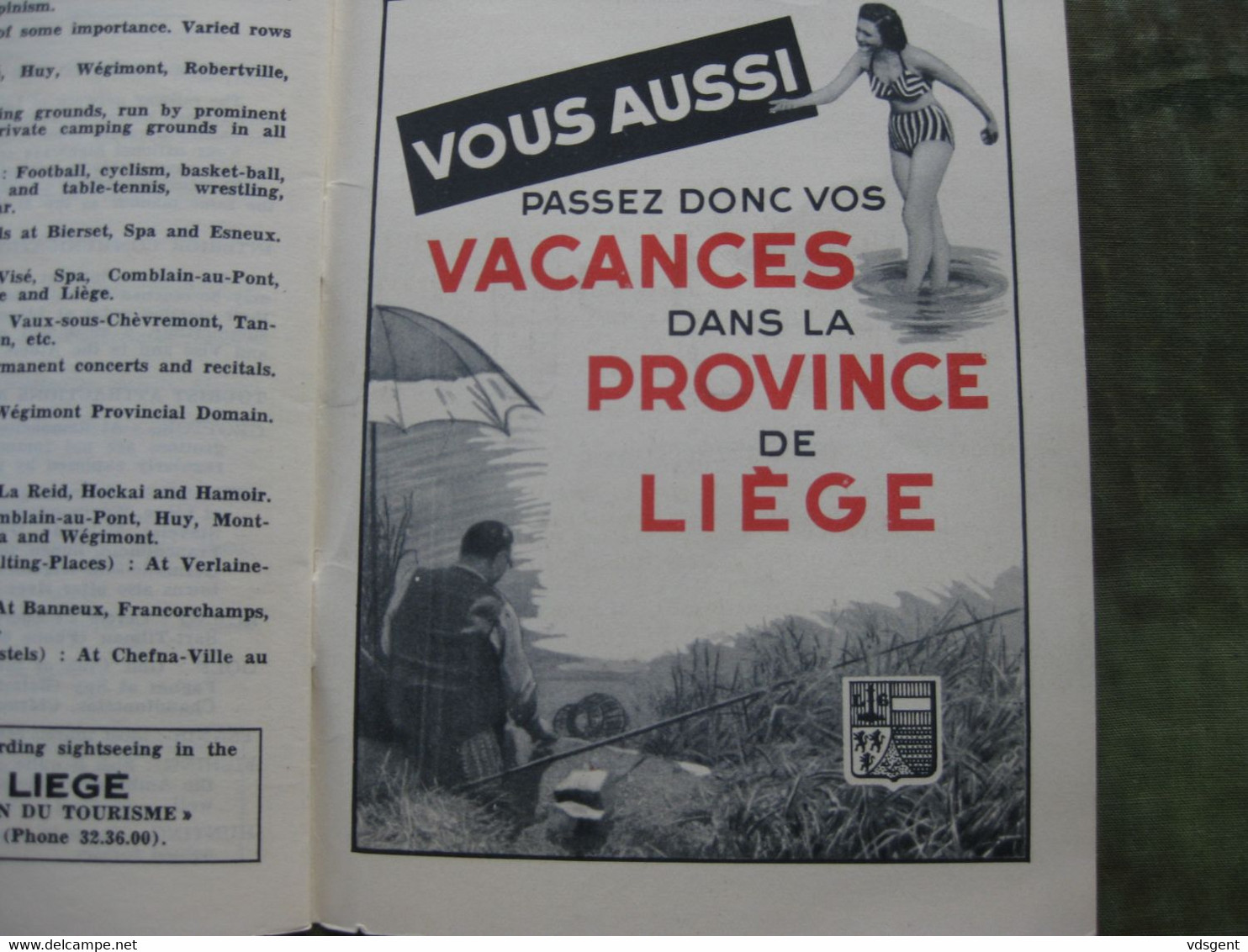 ESCAPADES DANS LA PROVINCE DE LIEGE - 48 pages