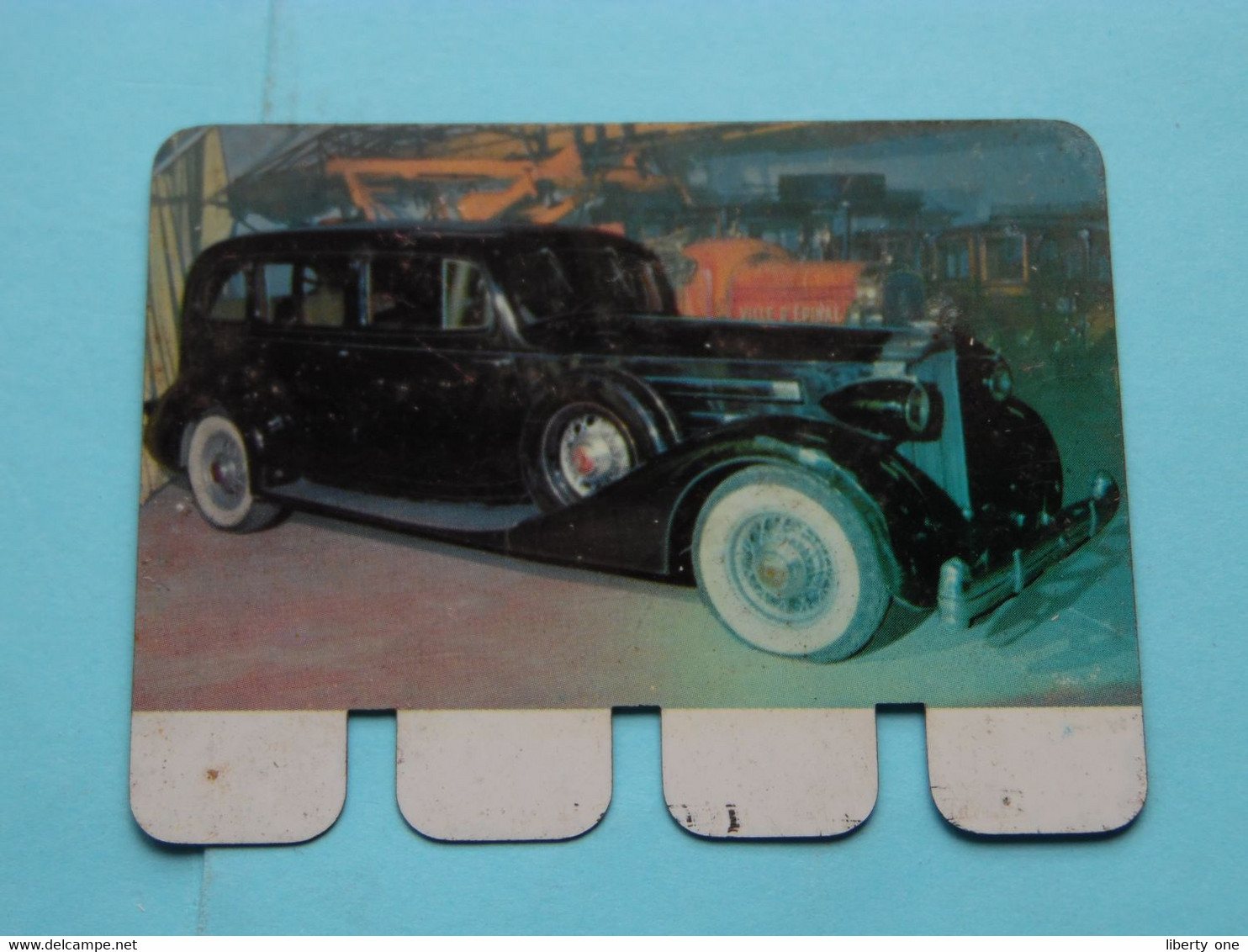 PACKARD 1934 - Coll. N° 96 NL/FR ( Plaquette C O O P - Voir Photo - IFA Metal Paris ) ! - Targhe In Lamiera (a Partire Dal 1961)