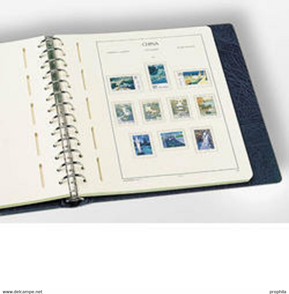 LEUCHTTURM Ringbinder EXCELLENT DE, Schwarz - Grand Format, Fond Noir