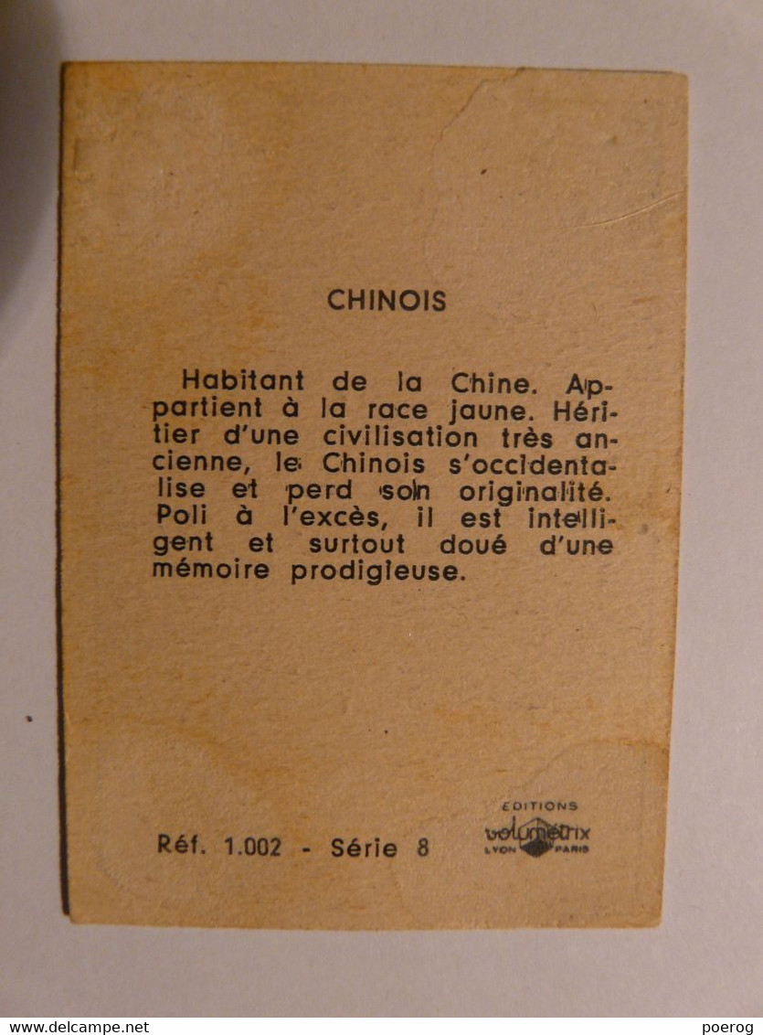 CHROMO IMAGE BON POINT - LE CHINOIS - CIRCA 1900 - CHINE - 5cm X 7cm - Other & Unclassified