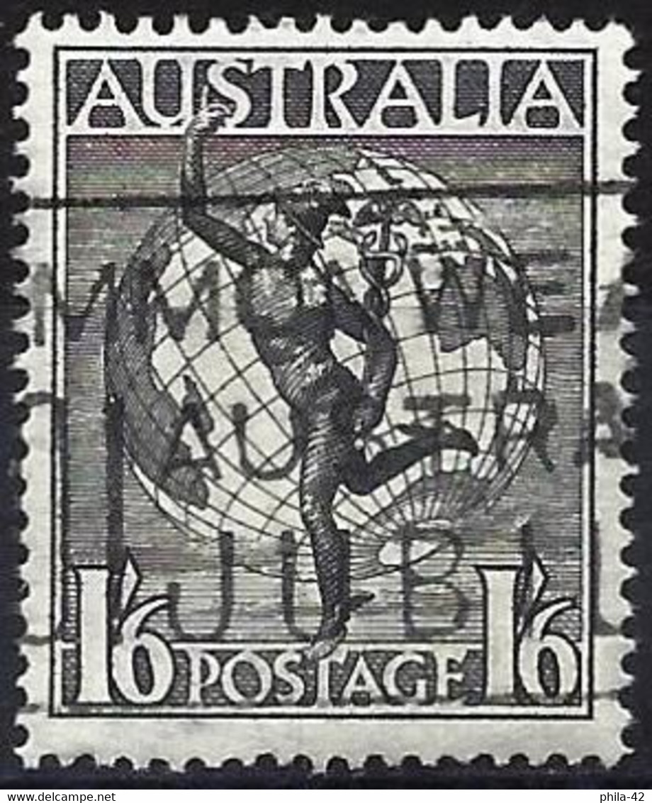Australia 1956 - Mi 272 - YT Pa 8 ( Hermes And Globe ) No Wmk - Used Stamps