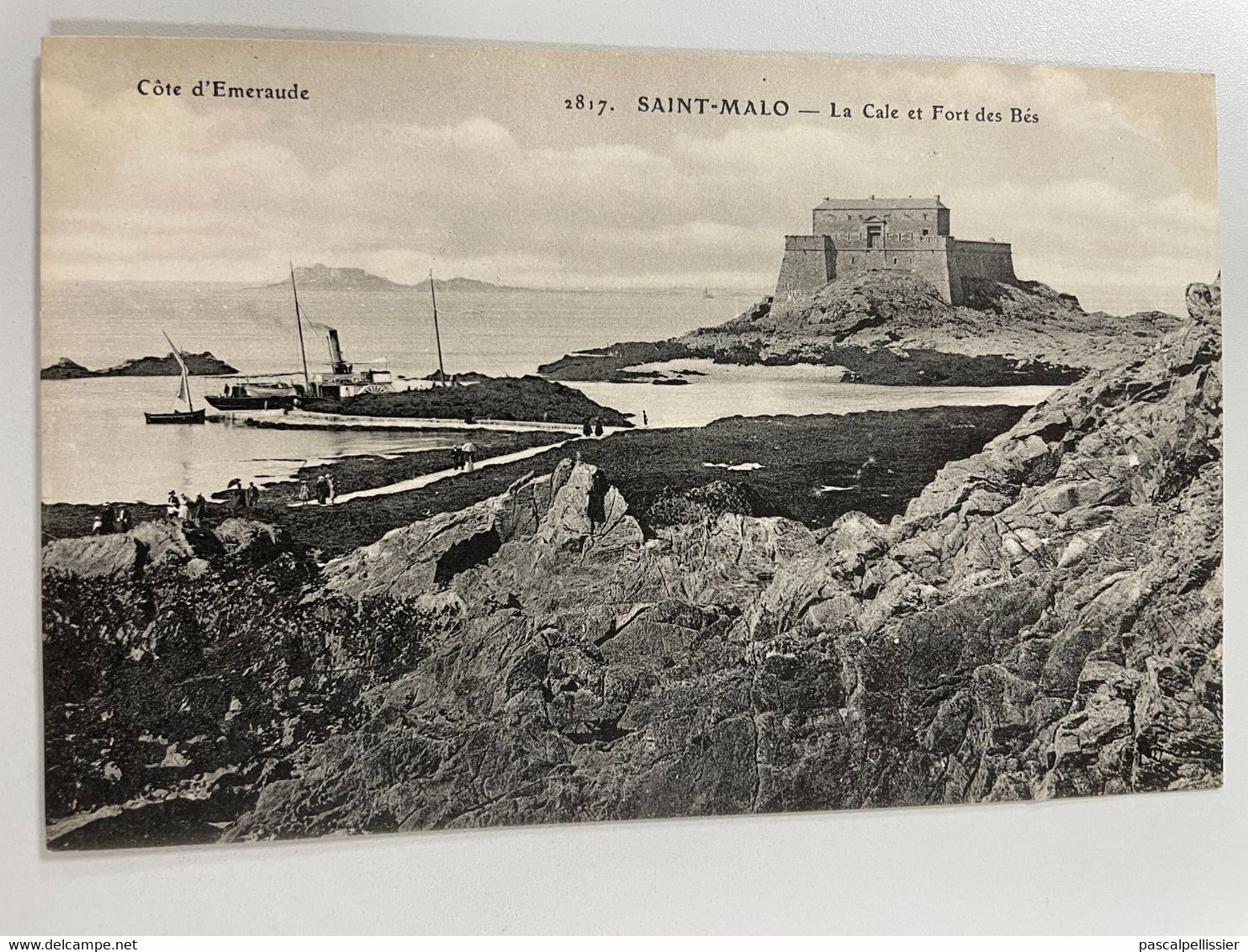 CPA - 35 - SAINT-MALO - La Cale Et Fort Des Bés - Saint Malo