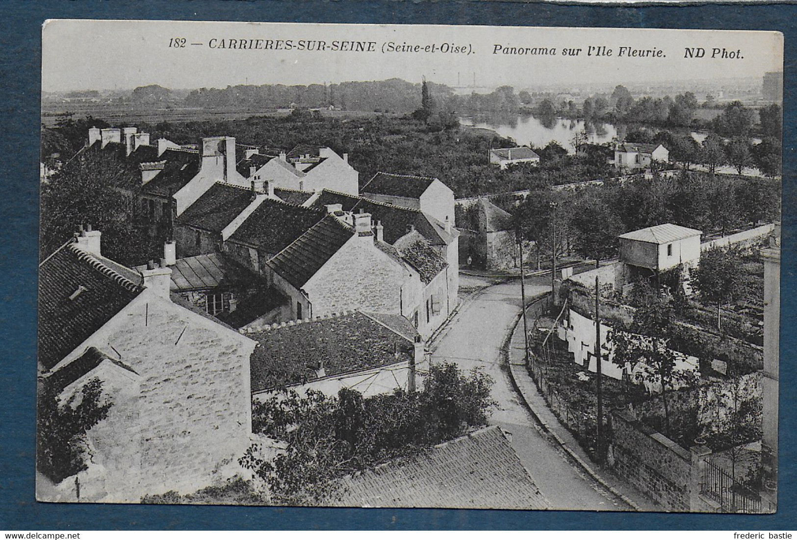 CARRIERES SUR SEINE - Panorama Sur L' Ile Fleurie - Carrières-sur-Seine
