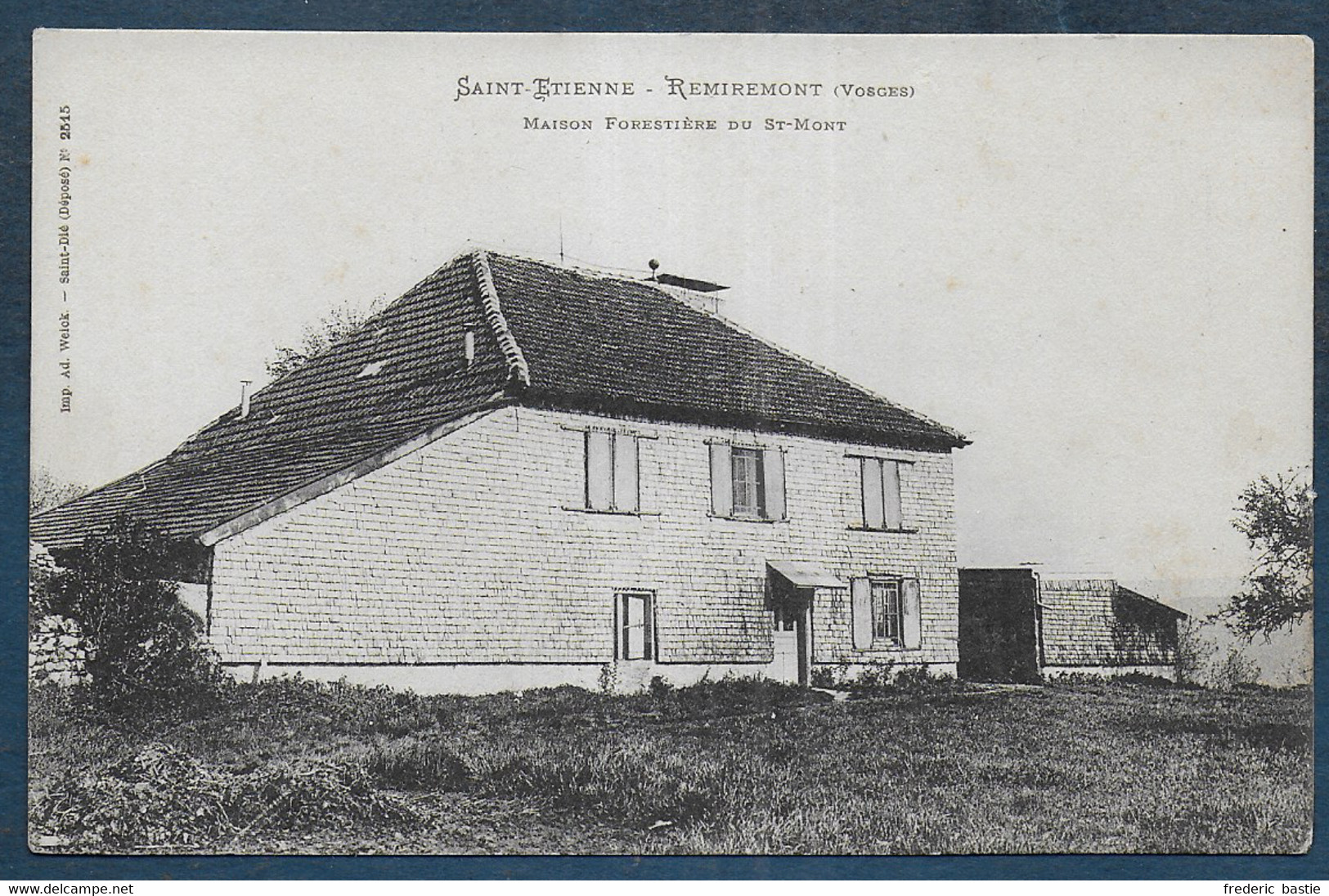 SAINT ETIENNE  REMIREMONT - Maison Forestière Du St Mont - Saint Etienne De Remiremont