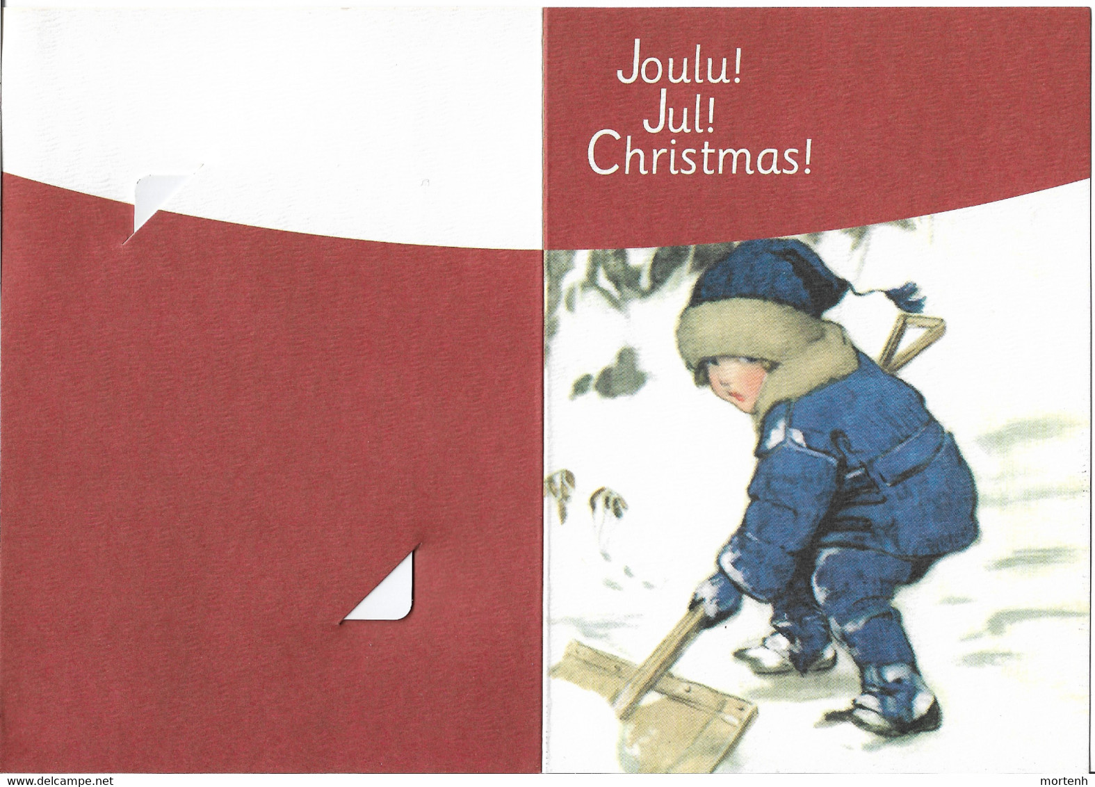 Finland Folder With FI-SON-S-0076  Christmas - Finland