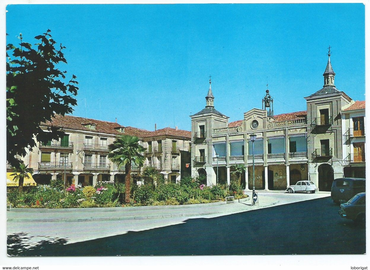 PLAZA MAYOR Y AYUNTAMIENTO / MAJOR SQUARE AND THE MUNICIPAL BUILDING.-  BURGO DE OSMA / SORIA.- ( ESPAÑA ) - Soria