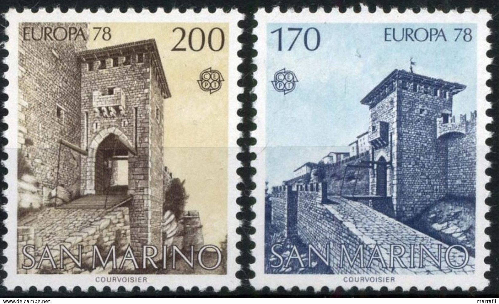 1978 SAN MARINO SET MNH ** Europa - Ongebruikt